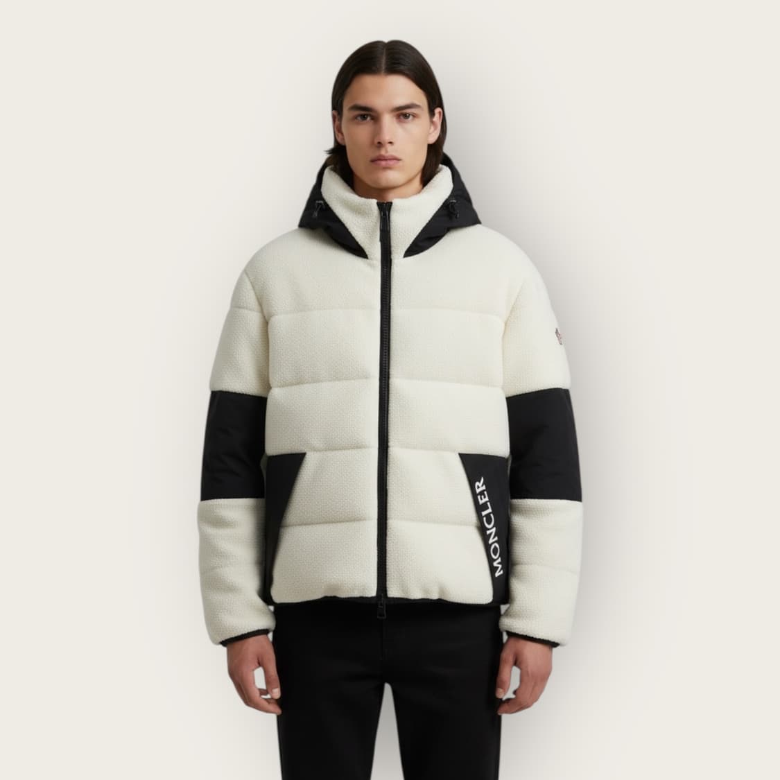 L/ 몽클레어 그레노블 플리스 구스다운 패딩점퍼 상품이미지1