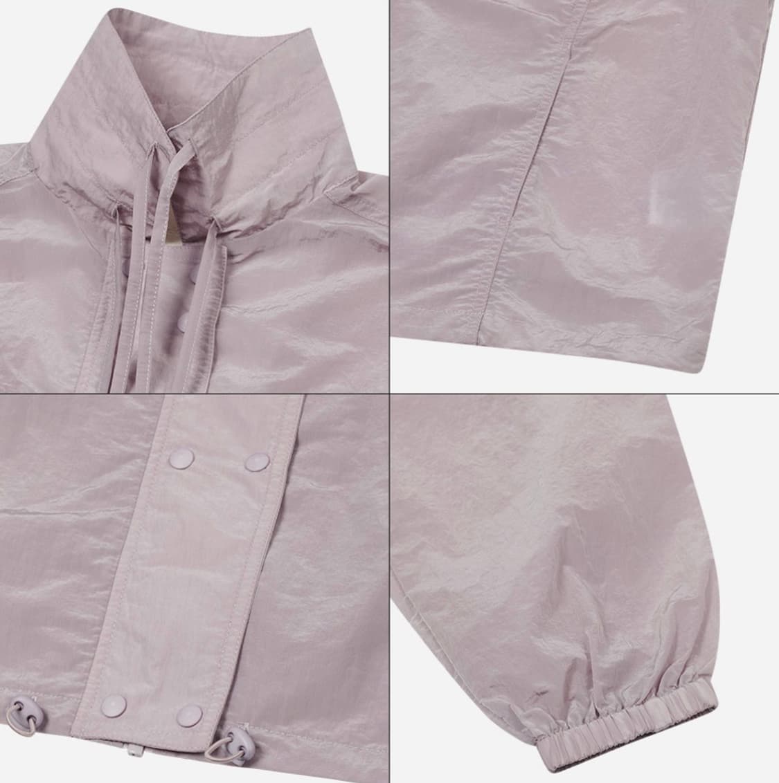 타입서비스 Shirred Light Windbreaker [Purple] 상품이미지10