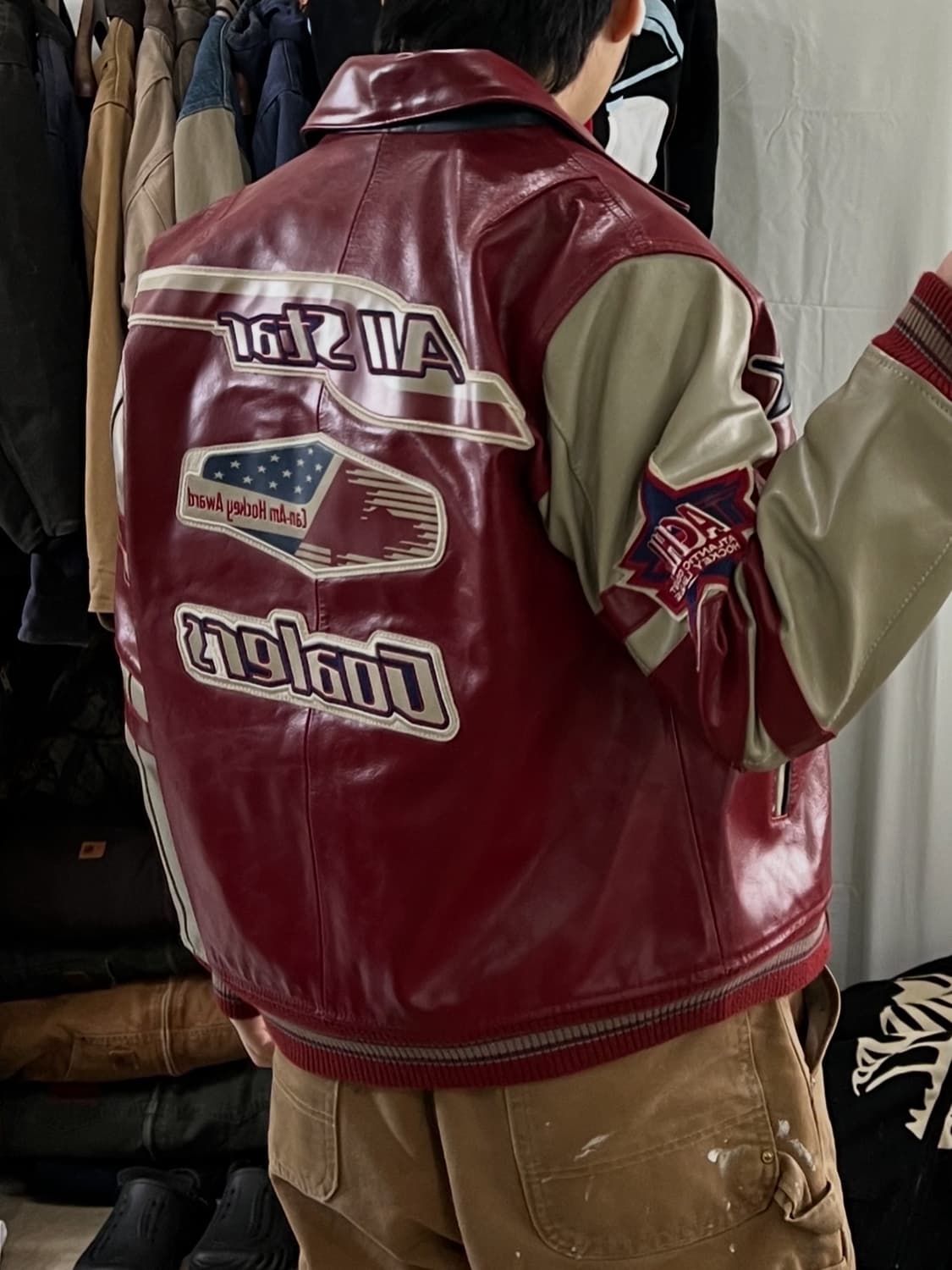 아비렉스 비기 가죽자켓 상품이미지6