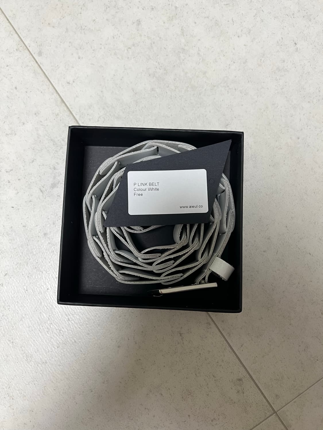 Aieul P Link Belt_White 상품이미지1