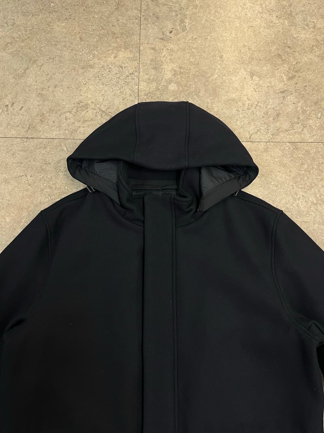 마시모두띠 후드 코트 네이비 #csz2955 상품이미지4