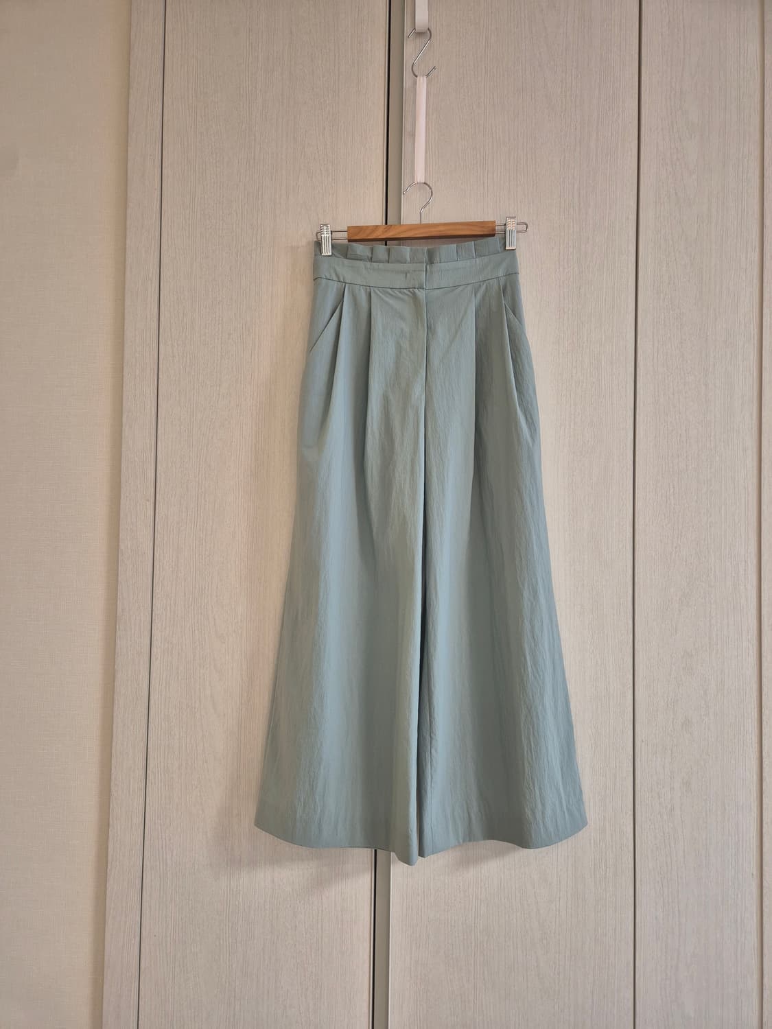 미샤 와이드 핀턱 슬랙스 상품이미지6