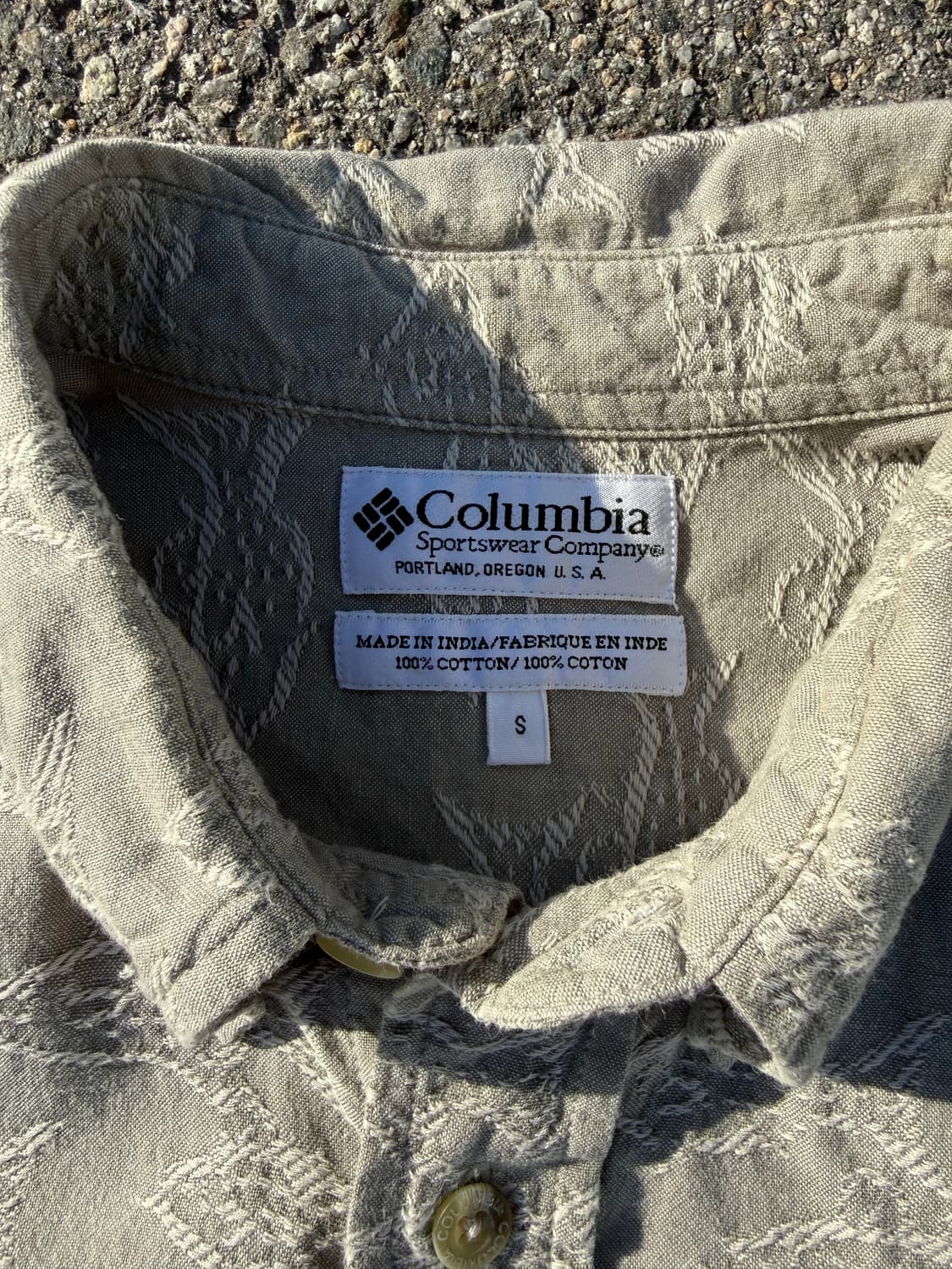 Old columbia 컬럼비아 반팔 피싱셔츠 상품이미지5