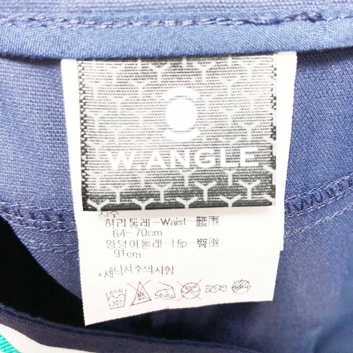 와이드앵글 여성골프반바지 네이비 25-26 진스센스 상품이미지3