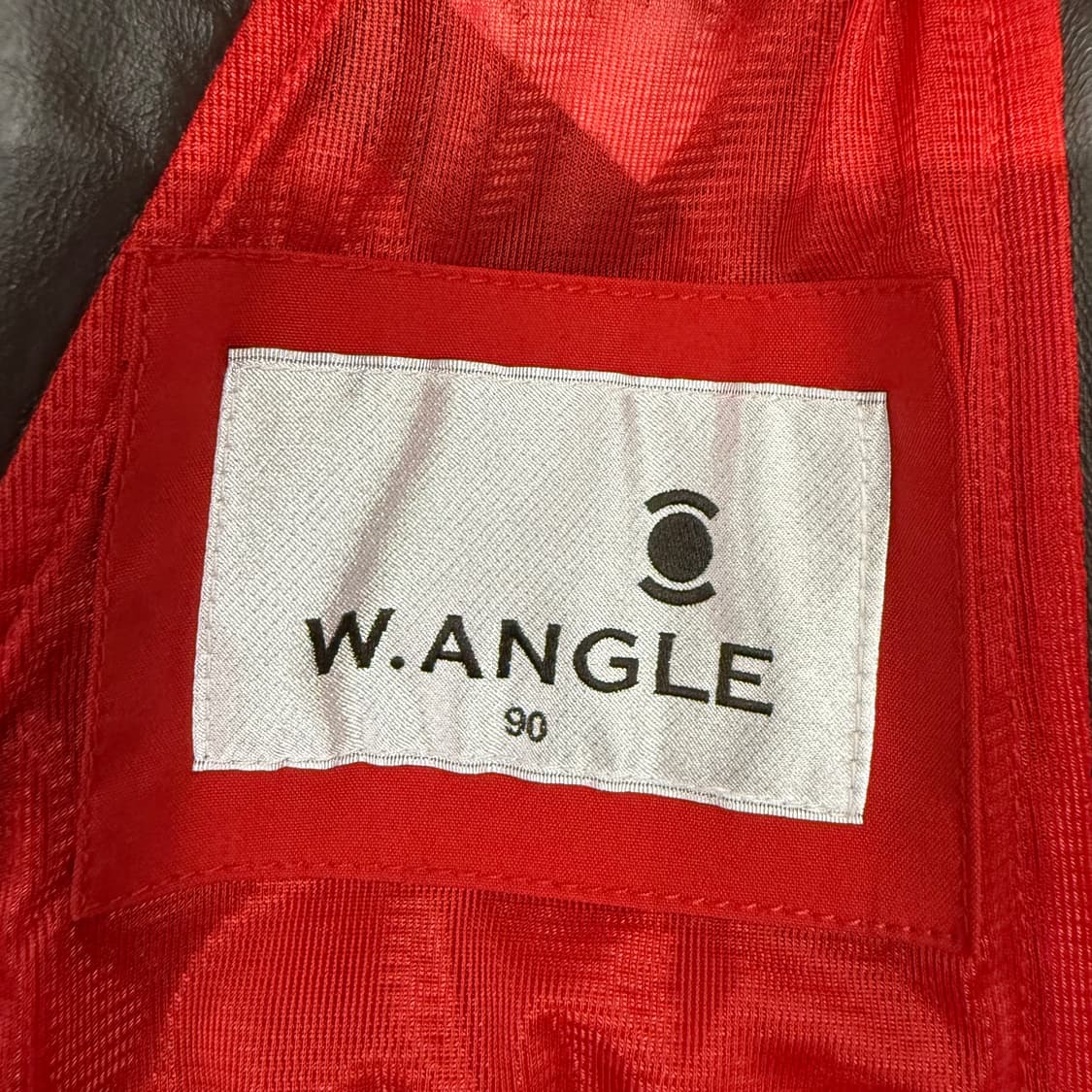 [정품/90] W.ANGLE 레드 바람막이 자켓 b15 상품이미지5