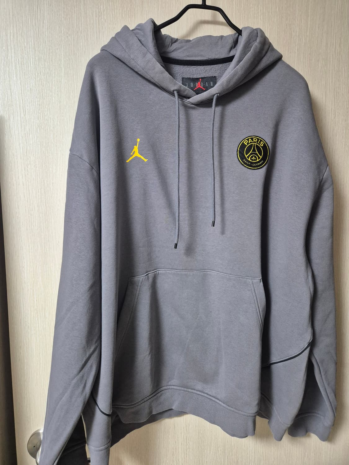 (23년) 나이키 조던 X PSG 파리 생제르망 후드맨투맨 후드티 2XL 상품이미지3