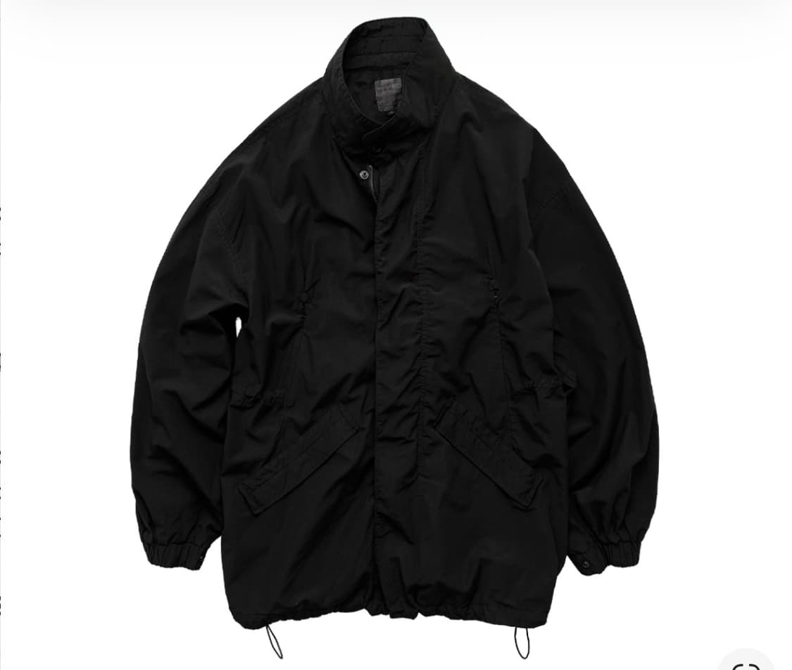 4) 폴리테루 af 모즈 파카 블랙 상품이미지1