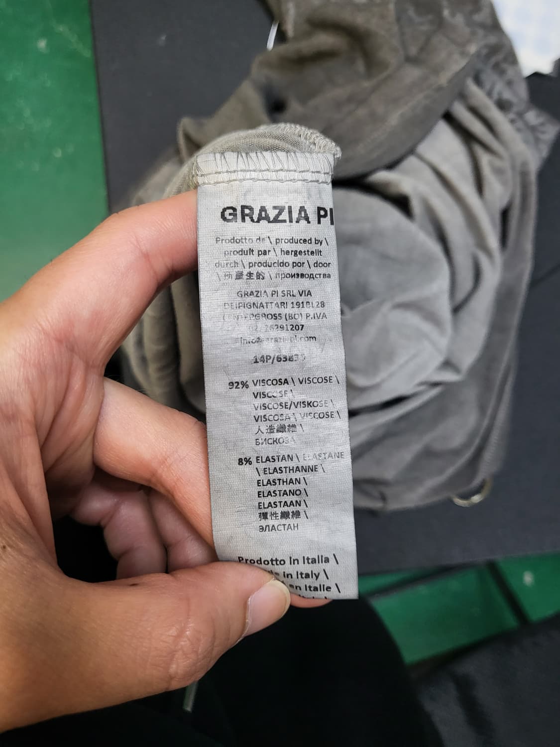 Grazia Pi 블랙 프린팅 원피스 상품이미지4
