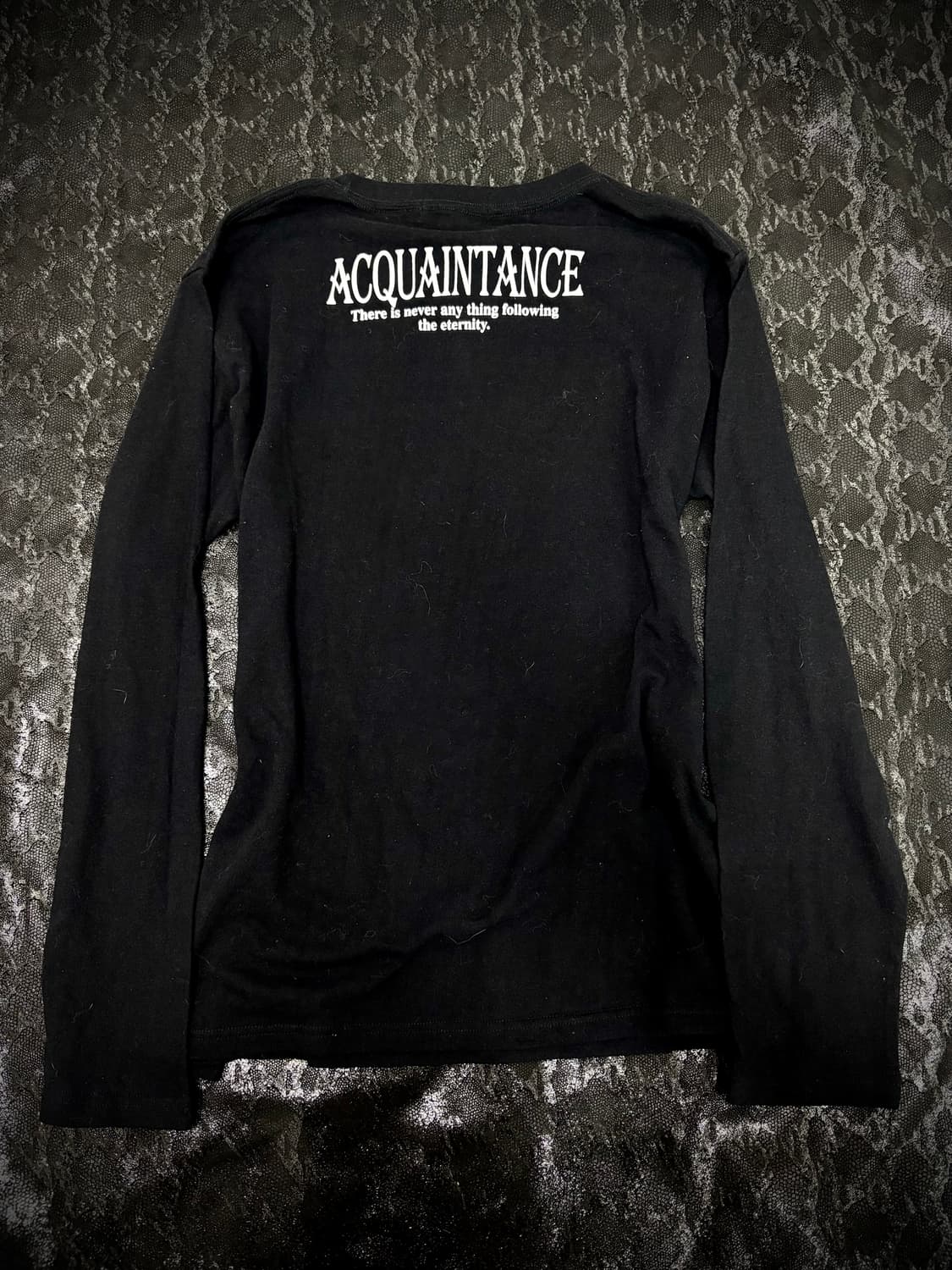 “Vintage” 00’s Style Print Black Sleeve 상품이미지7