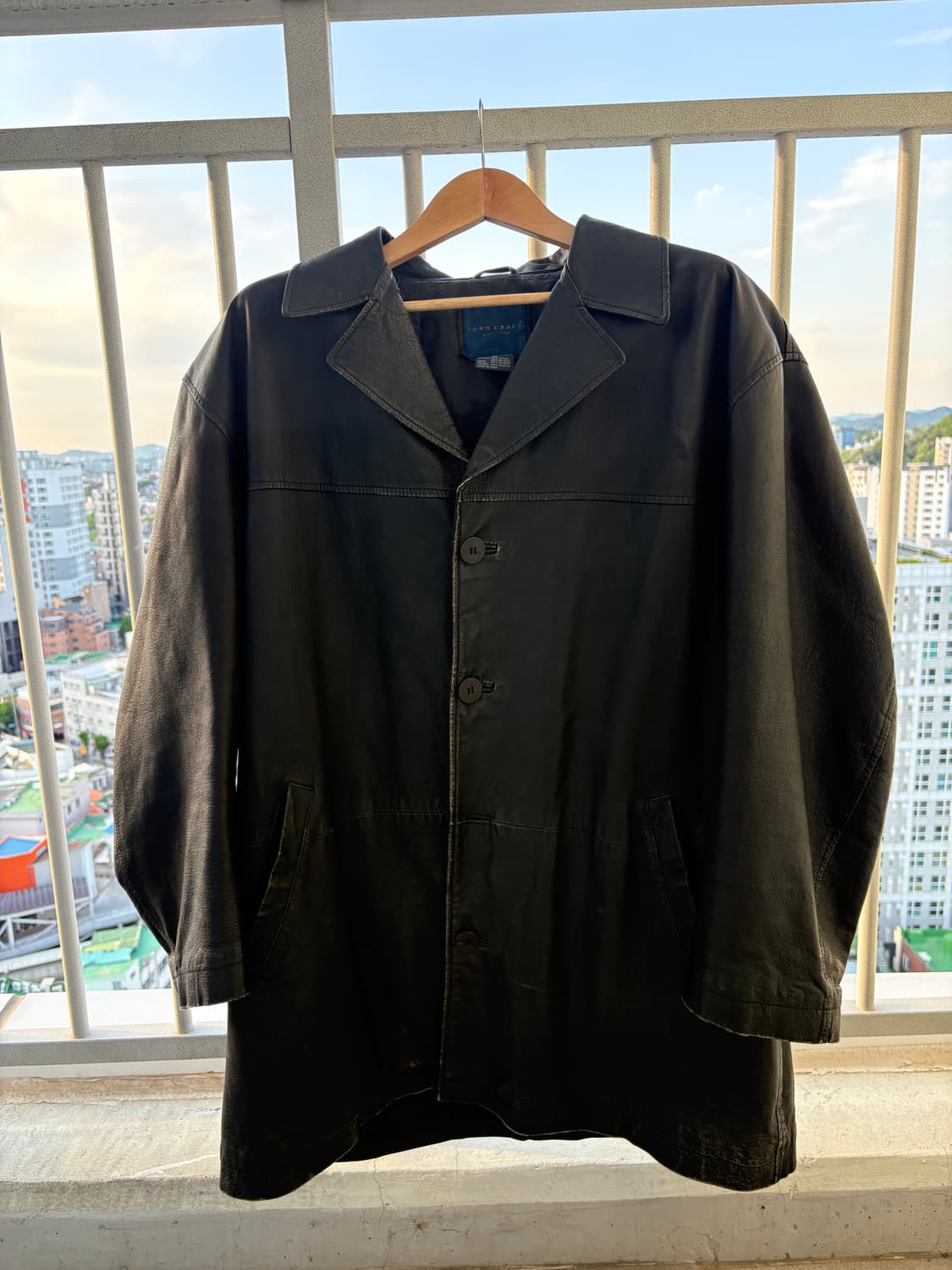 Jcpenney Towncraft 레더카코트 상품이미지1
