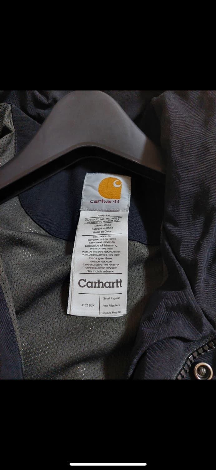 Carhartt 칼하트 J162 쇼어라인 자켓 블랙 상품이미지3