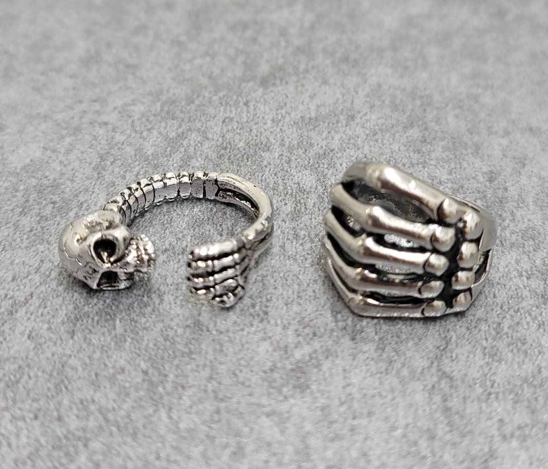 skull ring set 상품이미지2