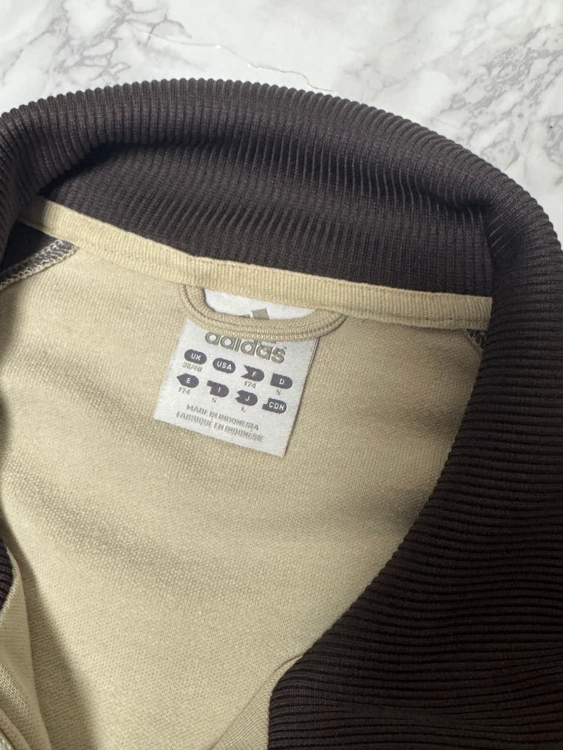 대장 아디다스 삼선 브라운 트레이닝 져지 자켓 상품이미지7