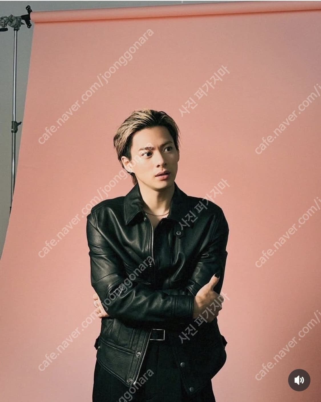 생로랑 로제 가죽자켓 50 드럼드 램스킨 레더자켓 상품이미지2