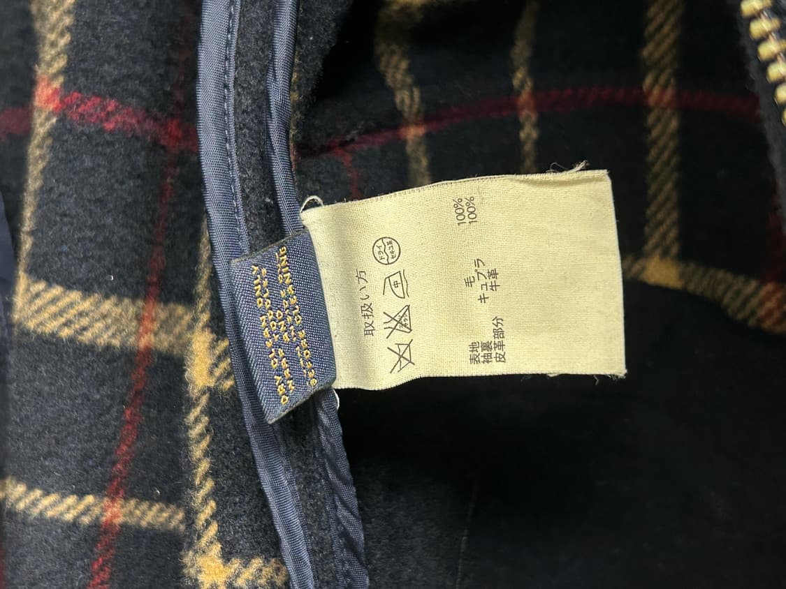 브룩스브라더스 네이비 울 더플코트 상품이미지6