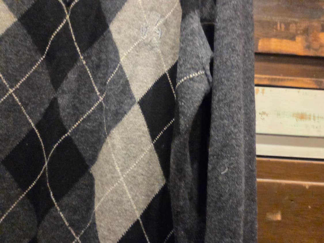 세인트 앤드류 아가일패턴 니트 상품이미지5