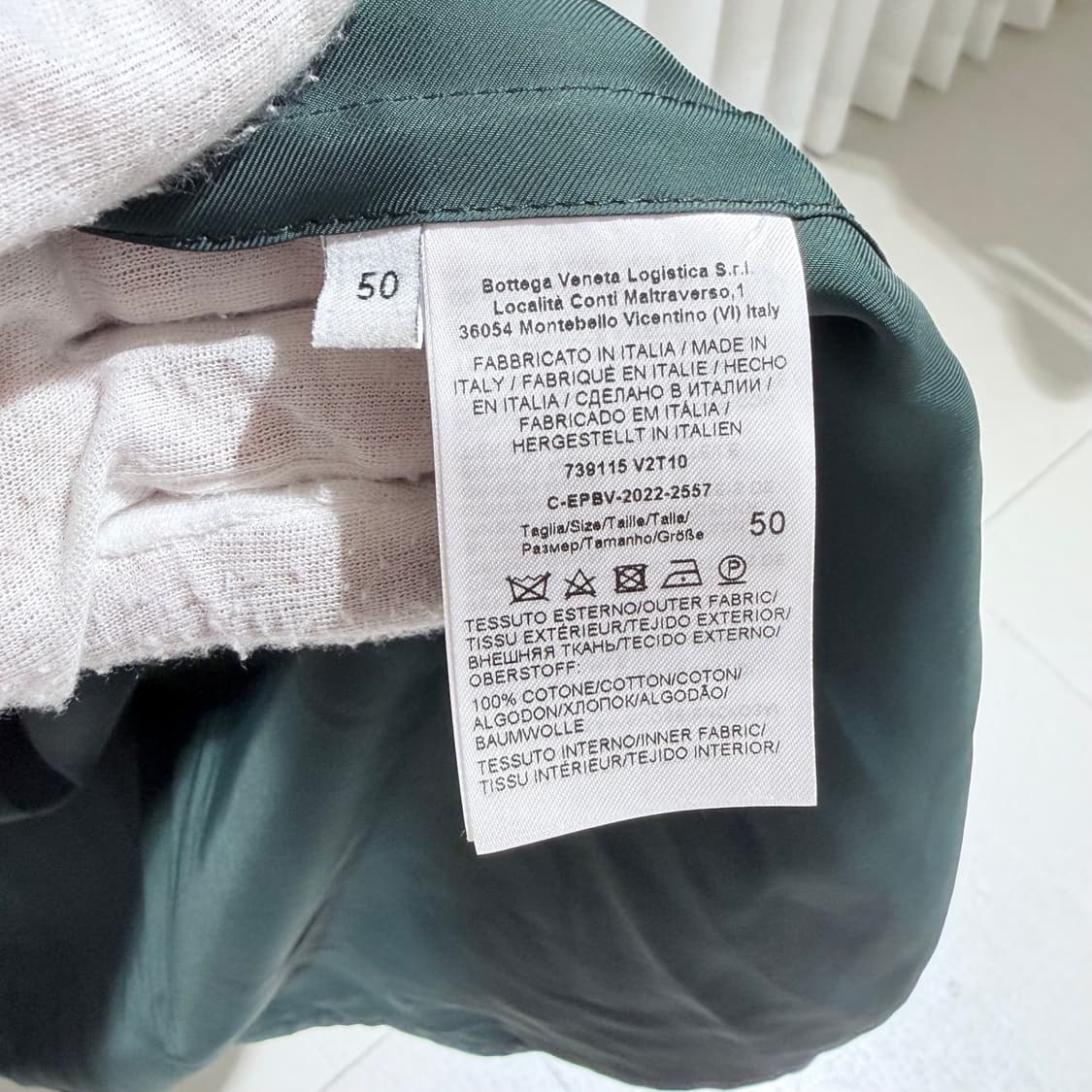 50 / 보테가베네타 코튼 리넨 블렌드 레이어드 셔츠 상품이미지7