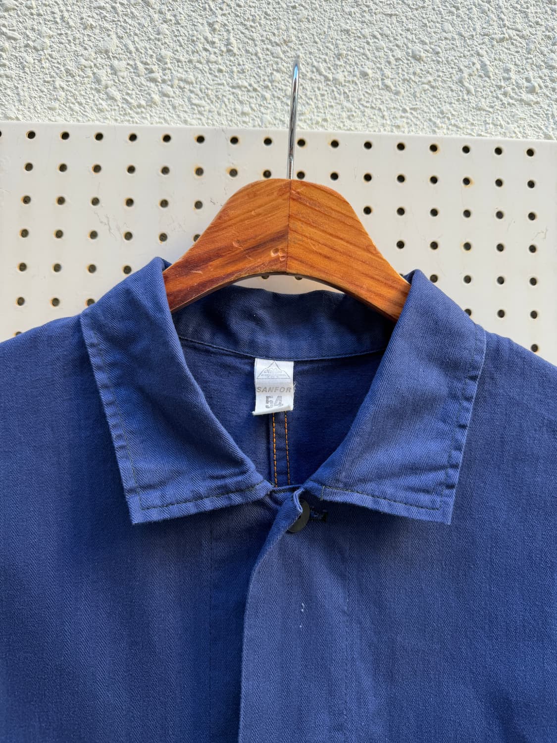 OLD VINTAGE 2 POCKET HBT 헤링본트윌 프렌치워크자켓 상품이미지6