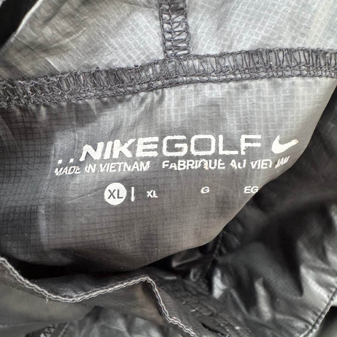 105 나이키 블랙 경량 바람막이 자켓  상품이미지7