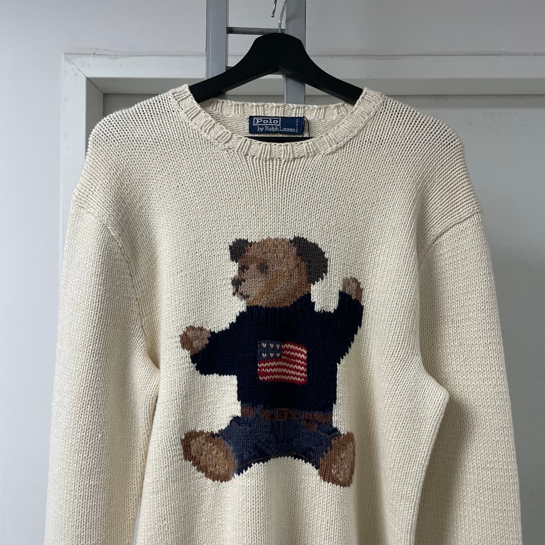 폴로 랄프로렌 싯다운 베어 니트 S 상품이미지2
