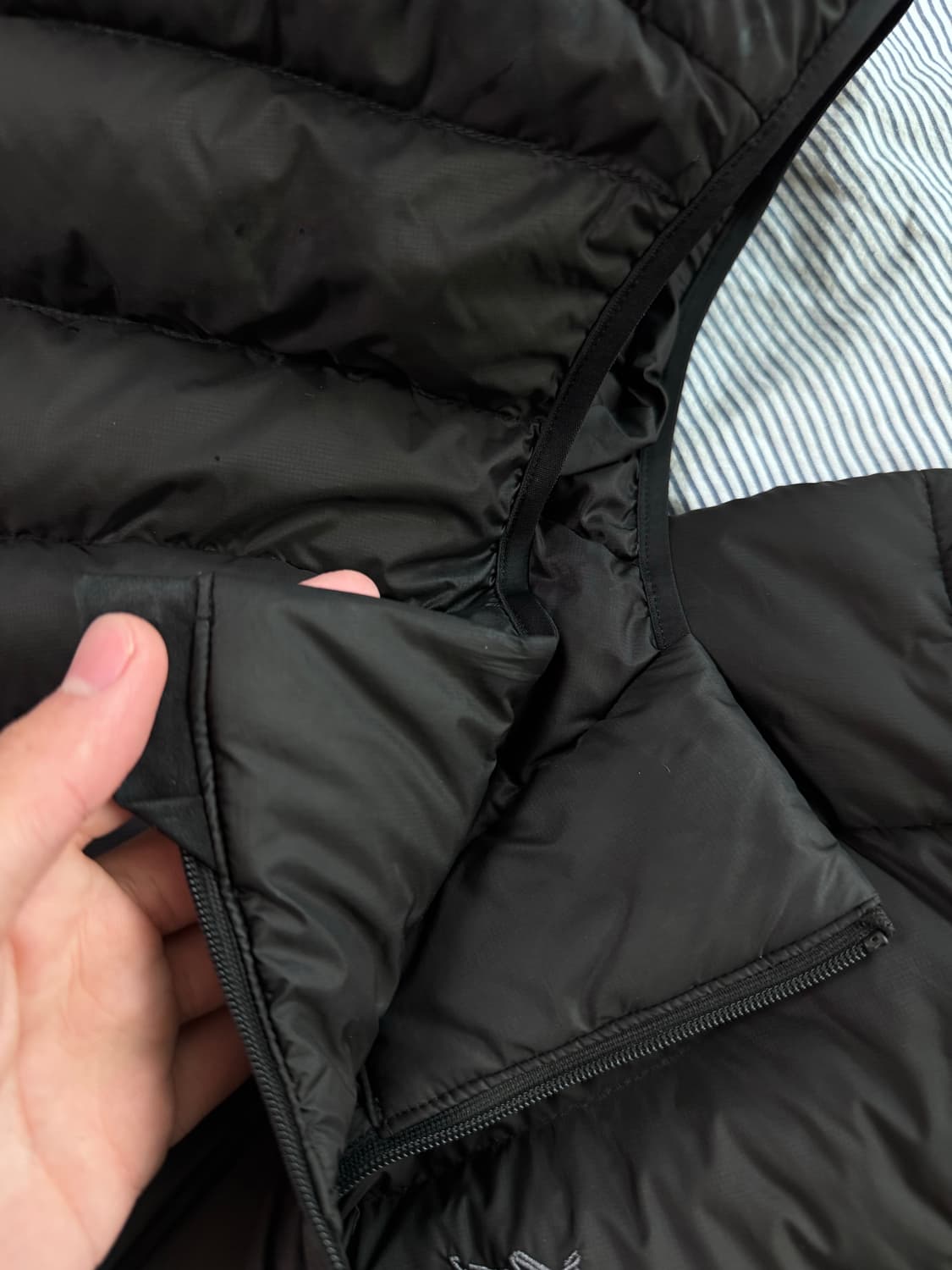 (SS급,택보유) 아크테릭스 세륨 후디 블랙 상품이미지5