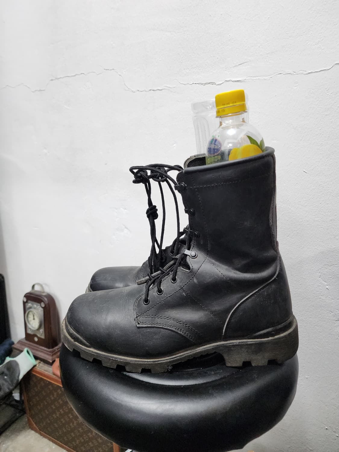 군용 밀리터리 리얼레더 전투화 상품이미지2