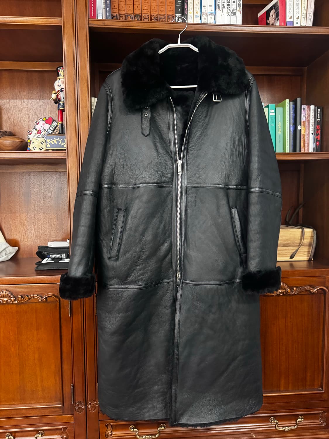 일본 퍼 전문브랜드 프렌즈 양털 양가죽 지퍼 무스탕 상품이미지2