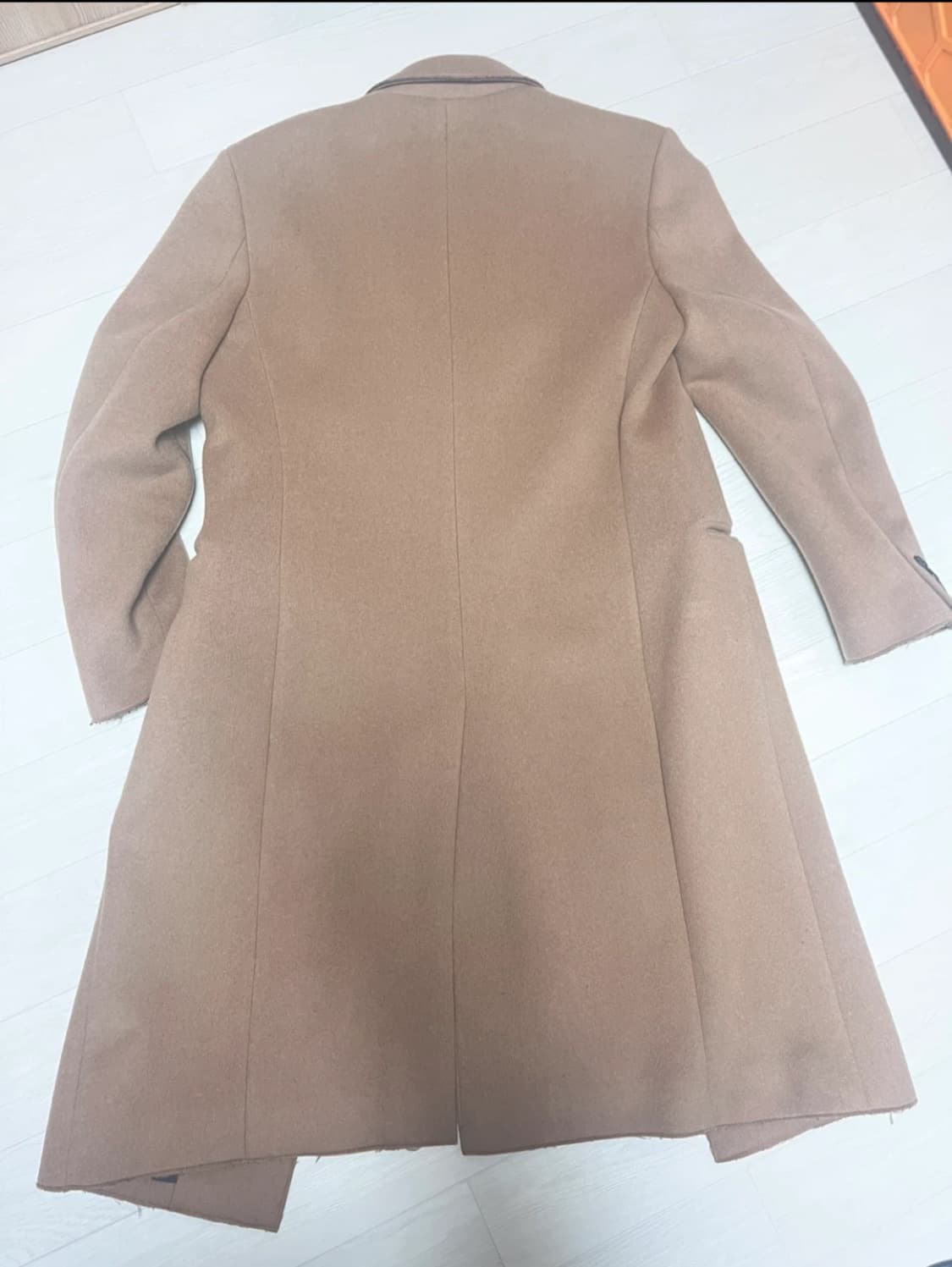 토니웩 크루도 캐시미어 카멜 코트 L 상품이미지3