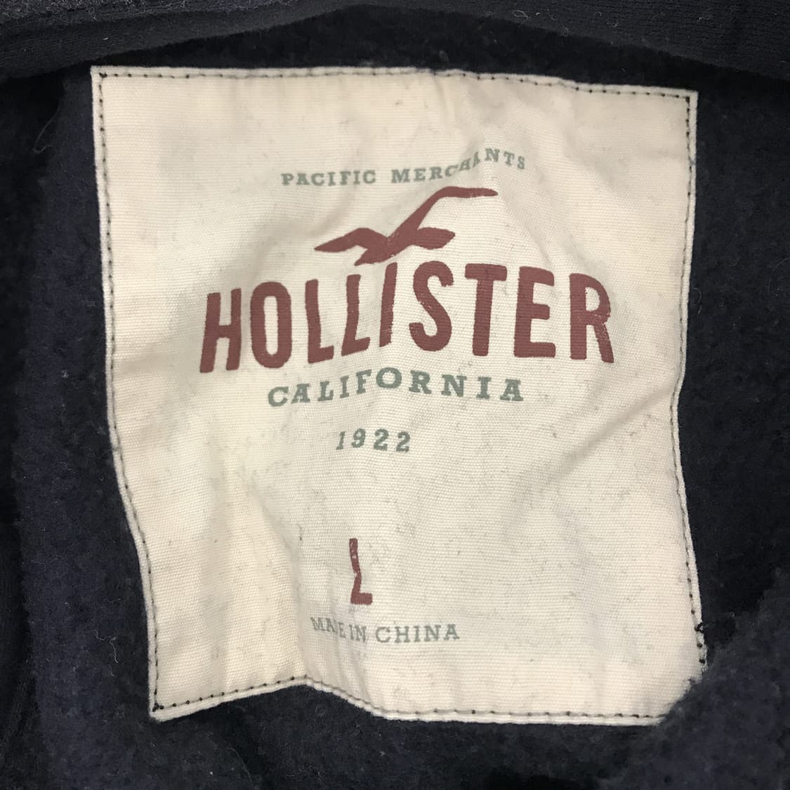 홀리스터 하프버튼넥 후드 [L] 상품이미지4