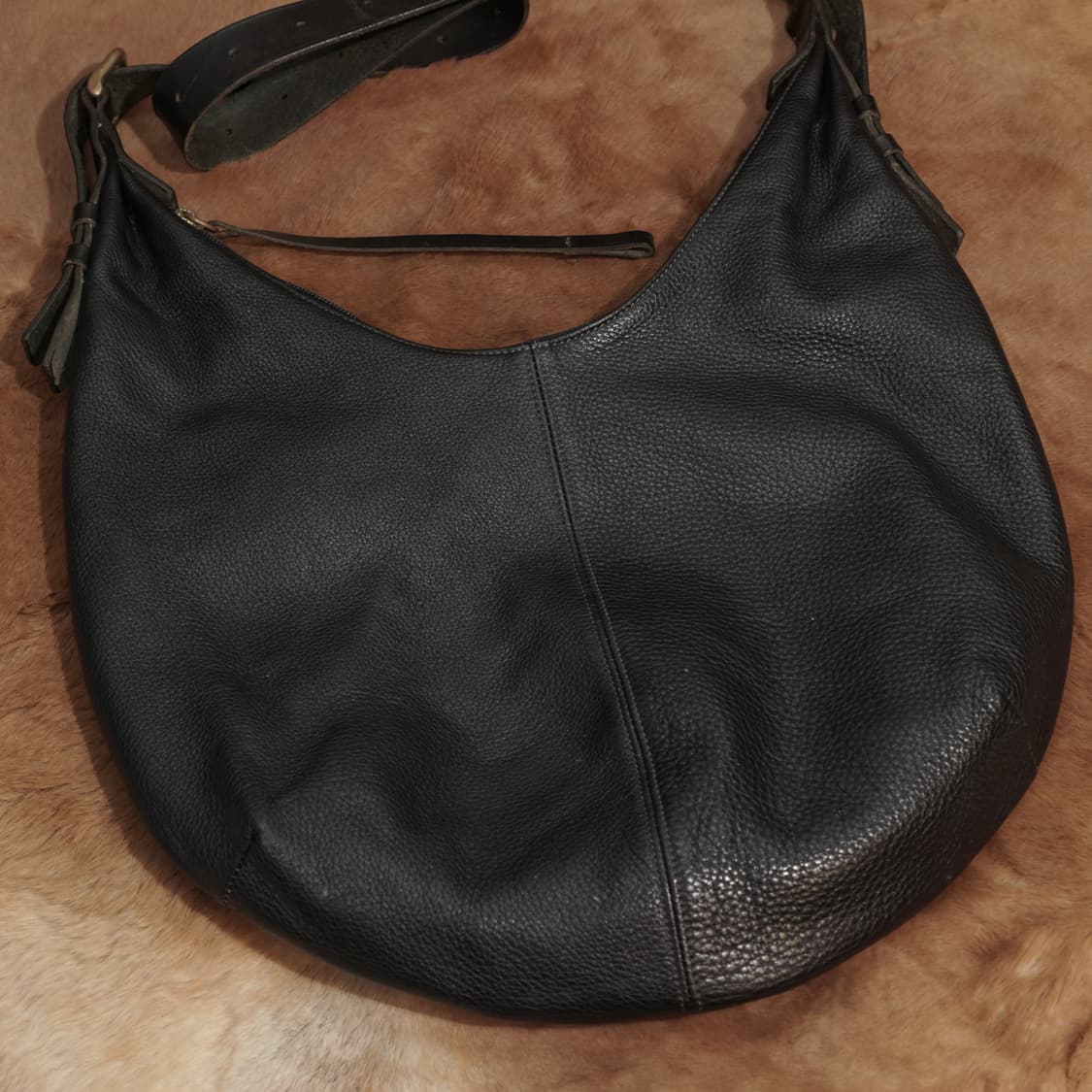 Made in Japan 빈티지 레더 백 상품이미지2