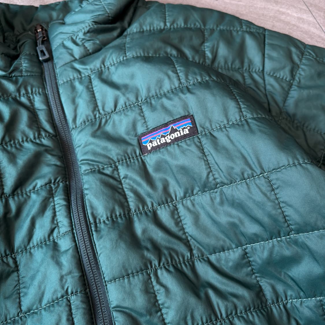파타고니아 정품 나노 퍼프 그린 자켓  상품이미지6