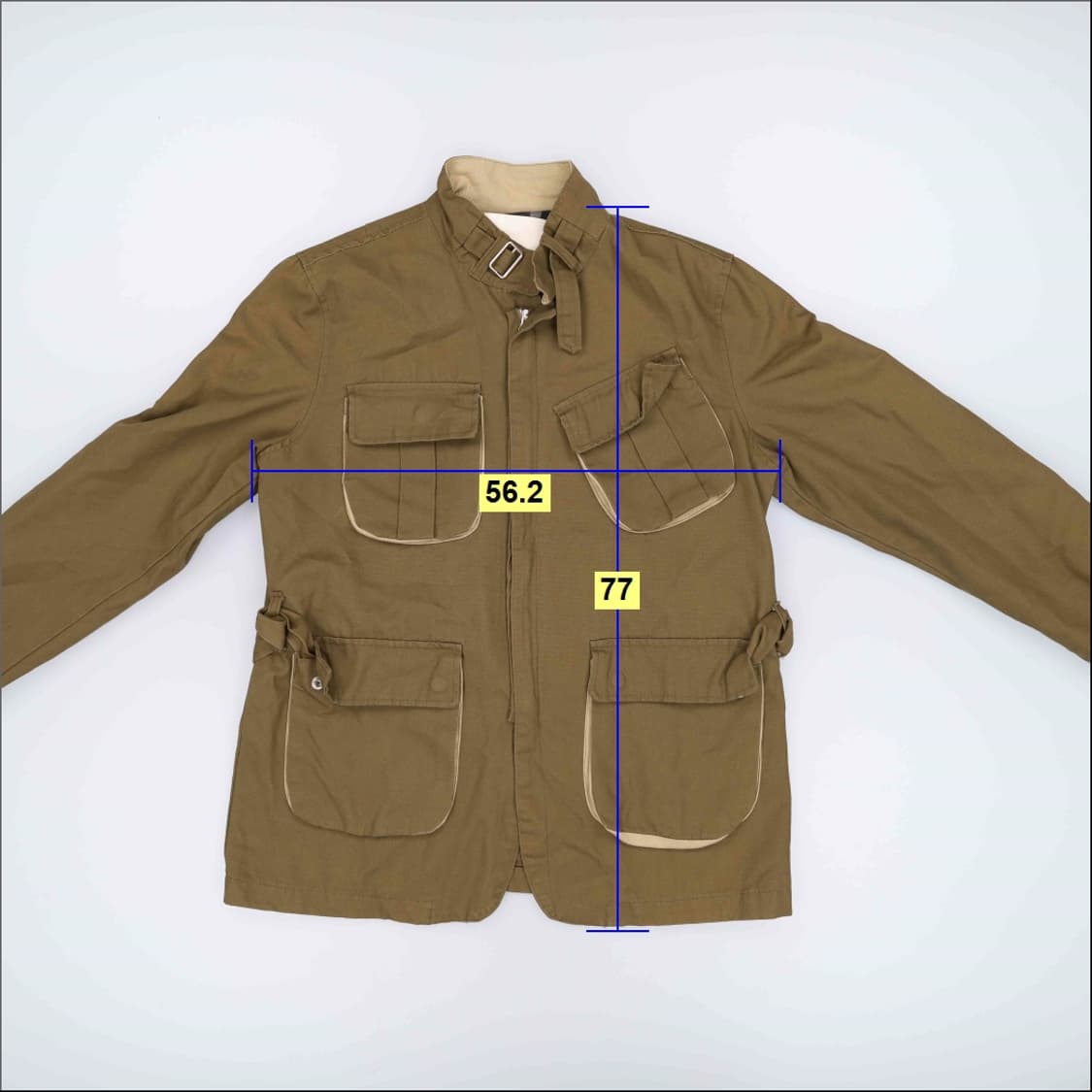 3/L 브릿 포켓 야상 자켓 0410H1 상품이미지5