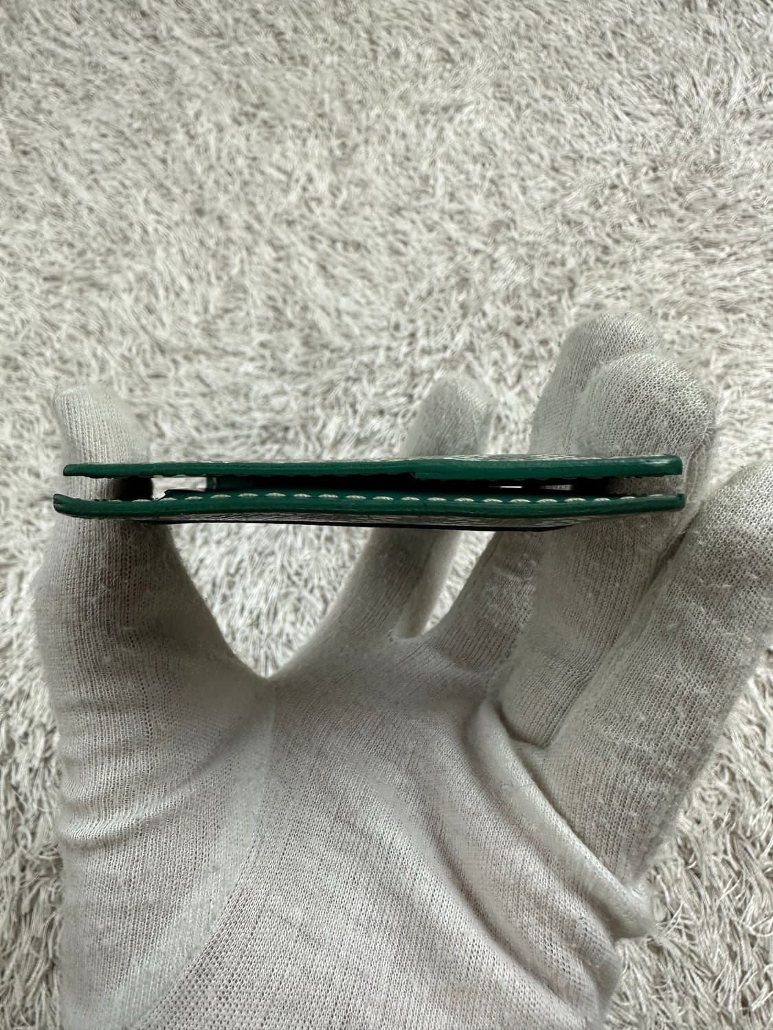 [OS] 정품 풀구성 고야드 인서트 카드지갑 스페셜컬러 그린 상품이미지7