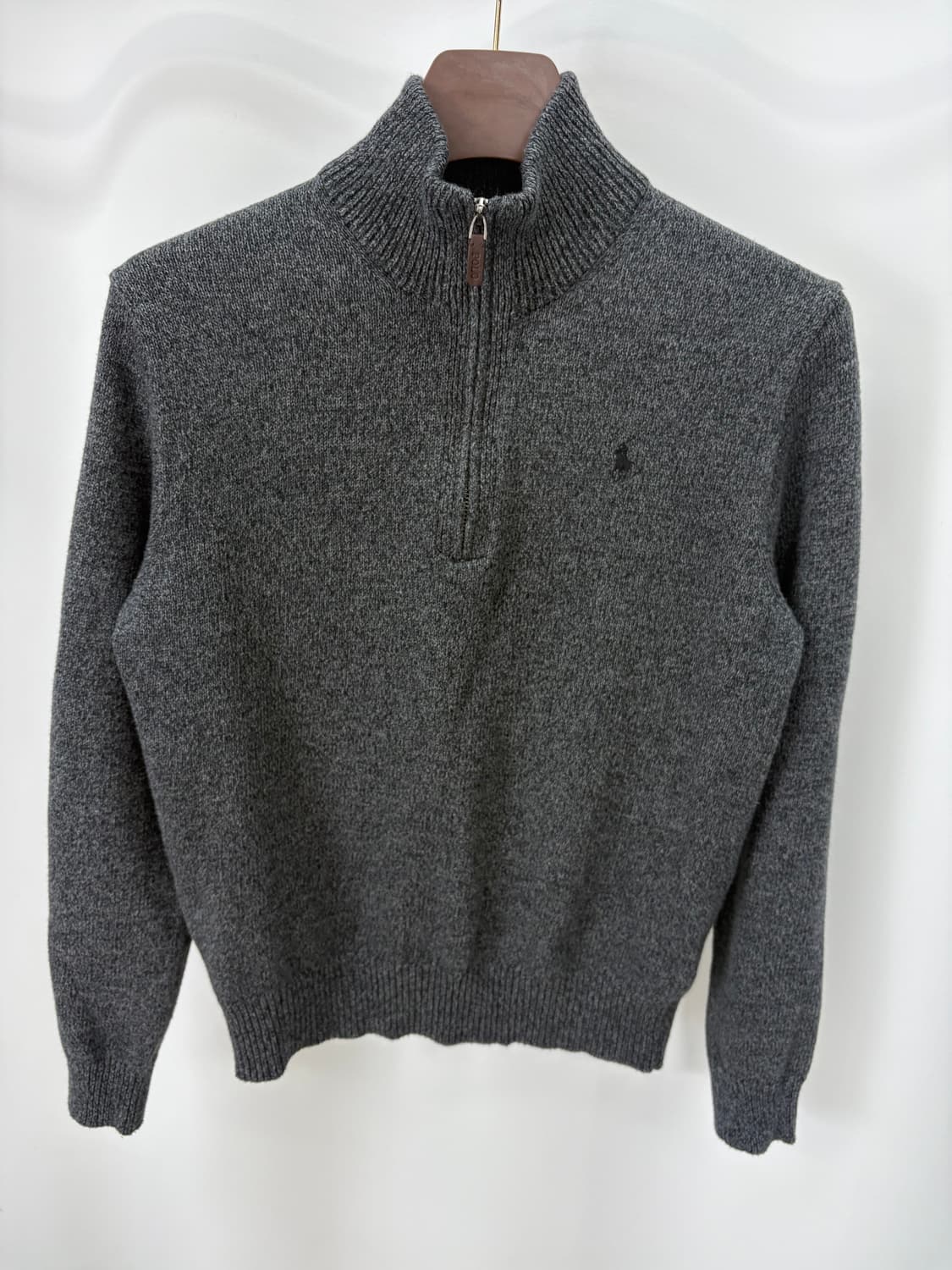  [M]폴로 그레이 반집업 니트 CK9764 상품이미지4