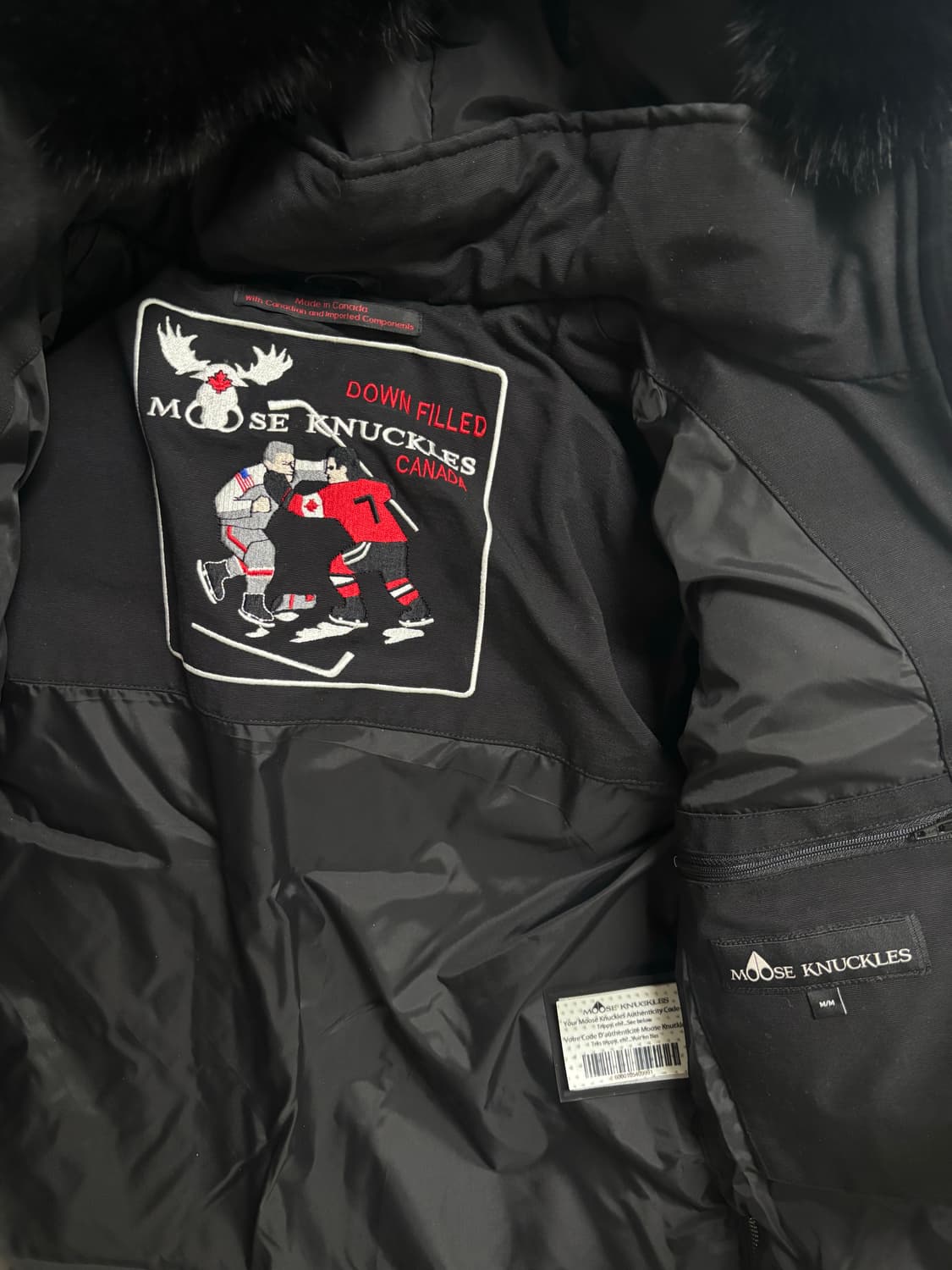 무스너클 3q 쓰리쿼터 패딩 상품이미지2