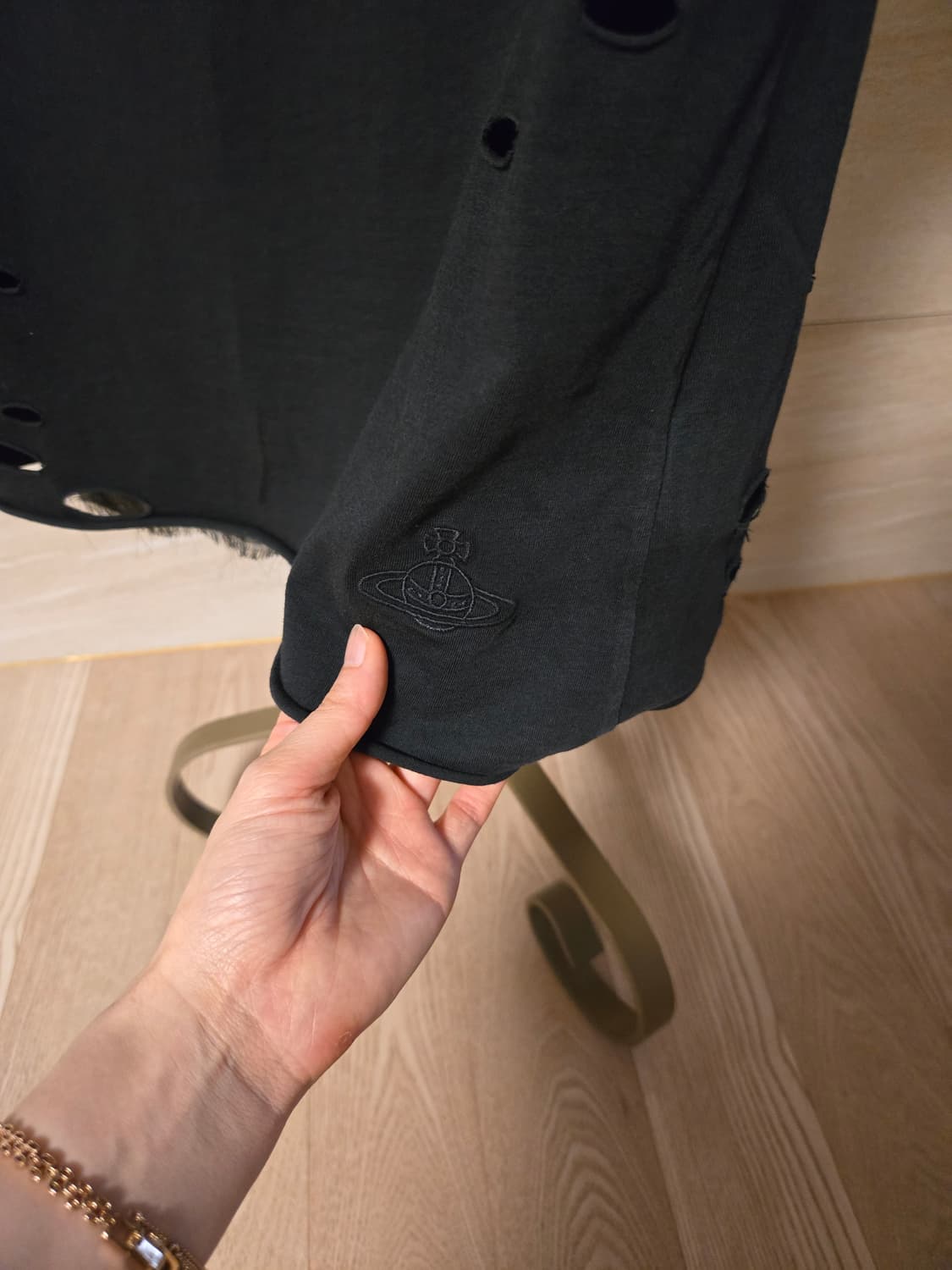 [xs] 비비안웨스트우드 시스루 레이어드 반팔티 상품이미지7