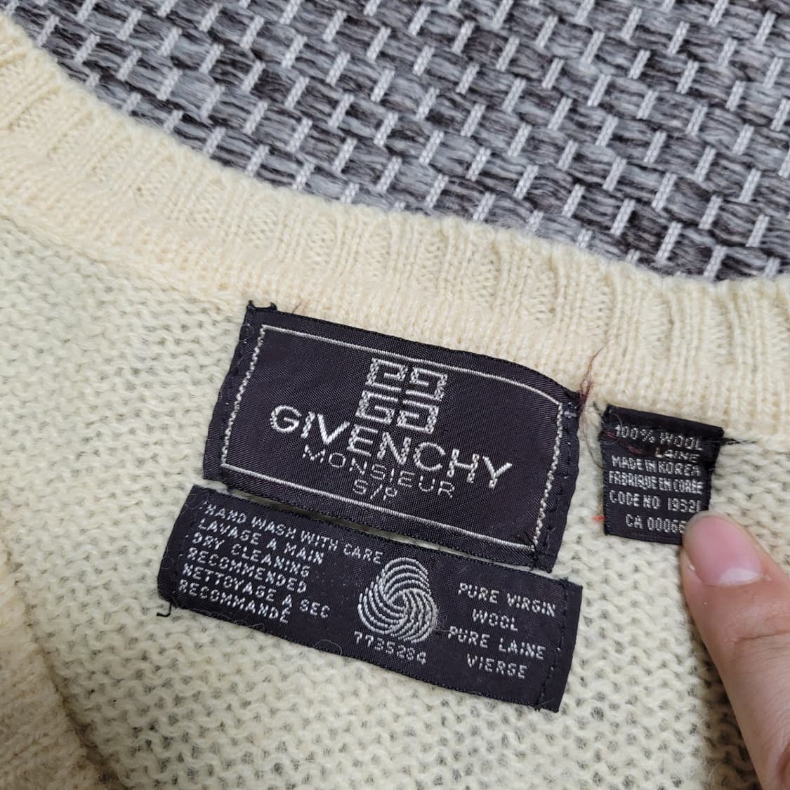 [S] 지방시 퓨어울 니트 상품이미지6