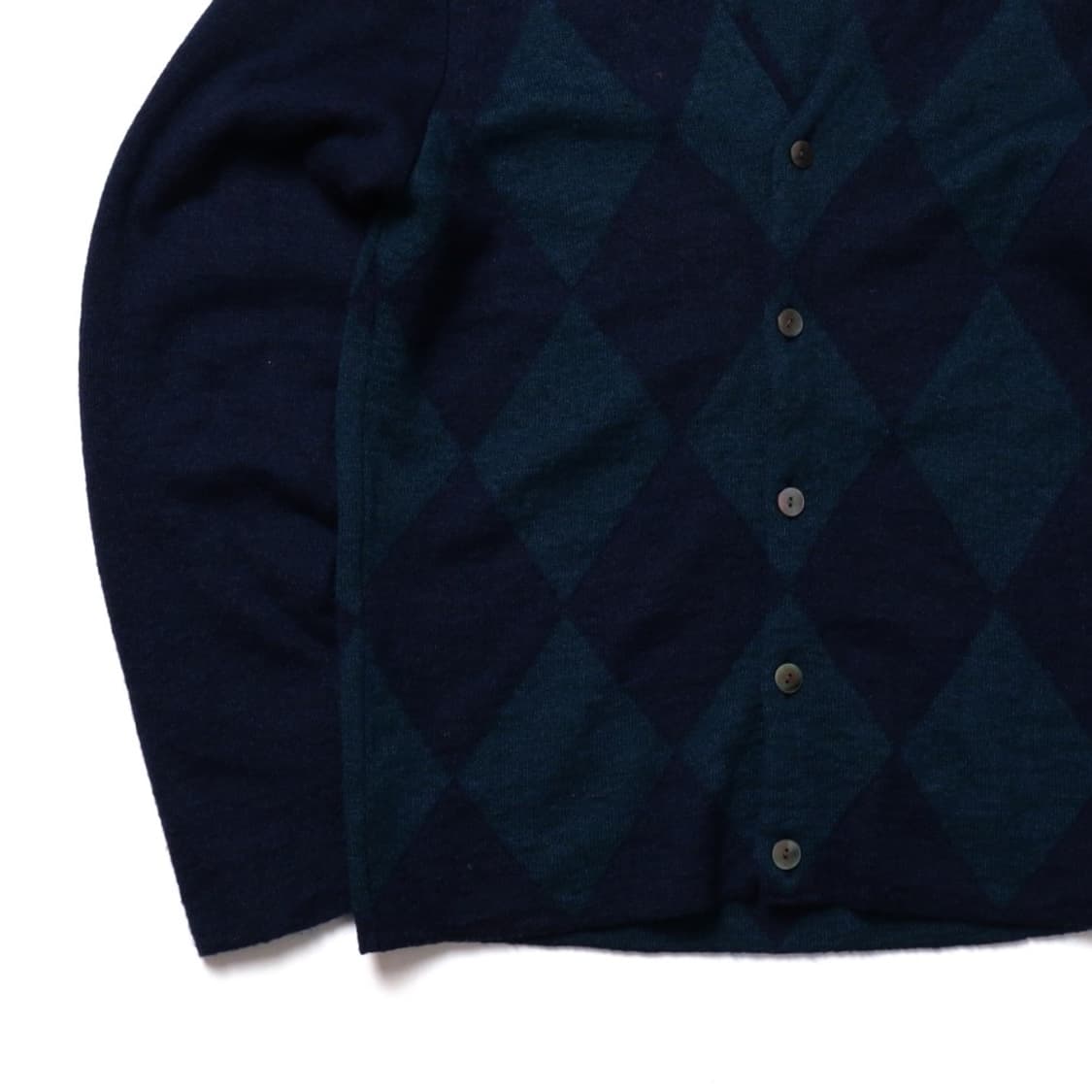 Maillot Argyle Pattern Cardigan     상품이미지3