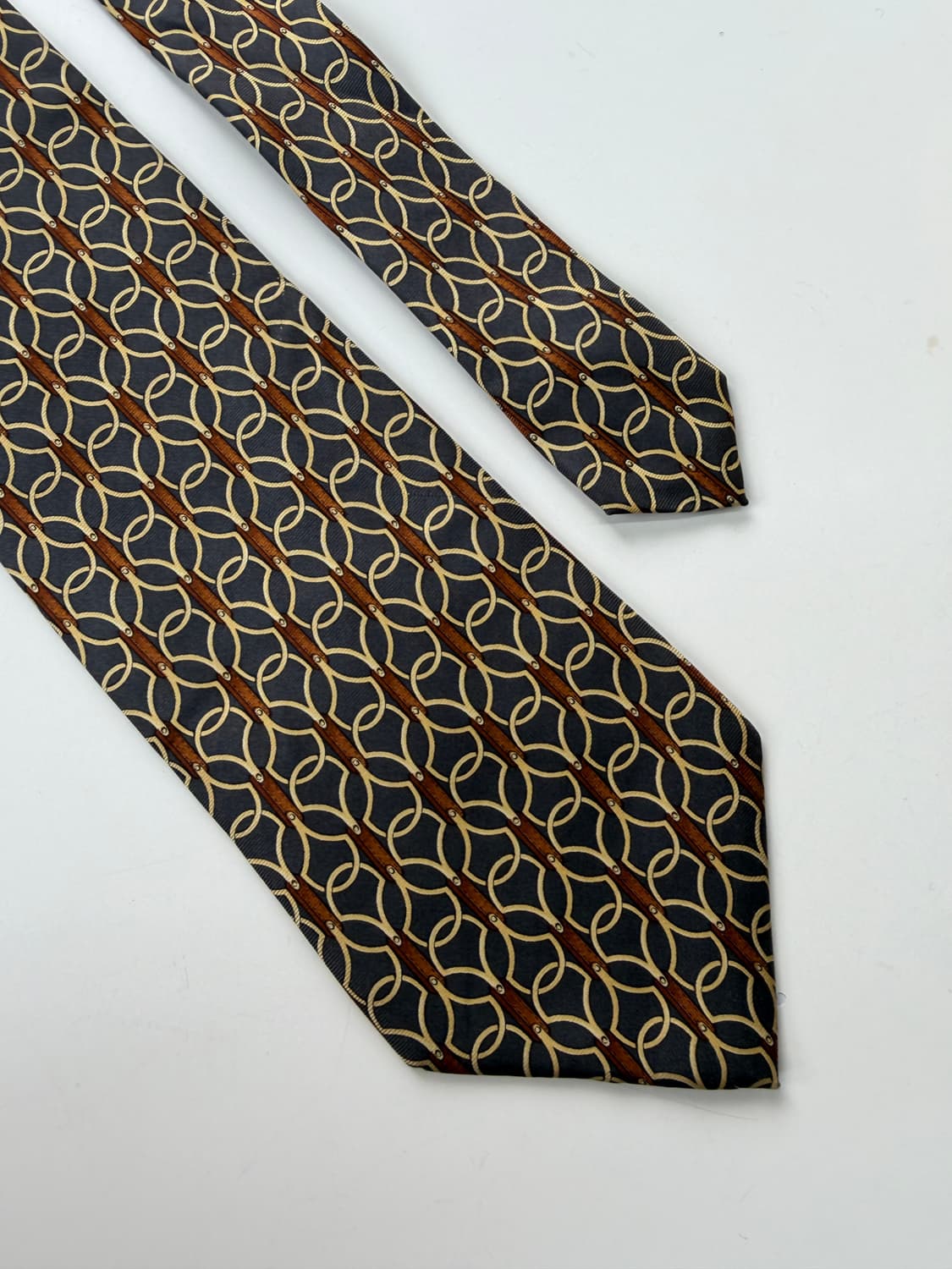 롱샴 (LONGCHAMP) 실크 넥타이 9.5cm 상품이미지4