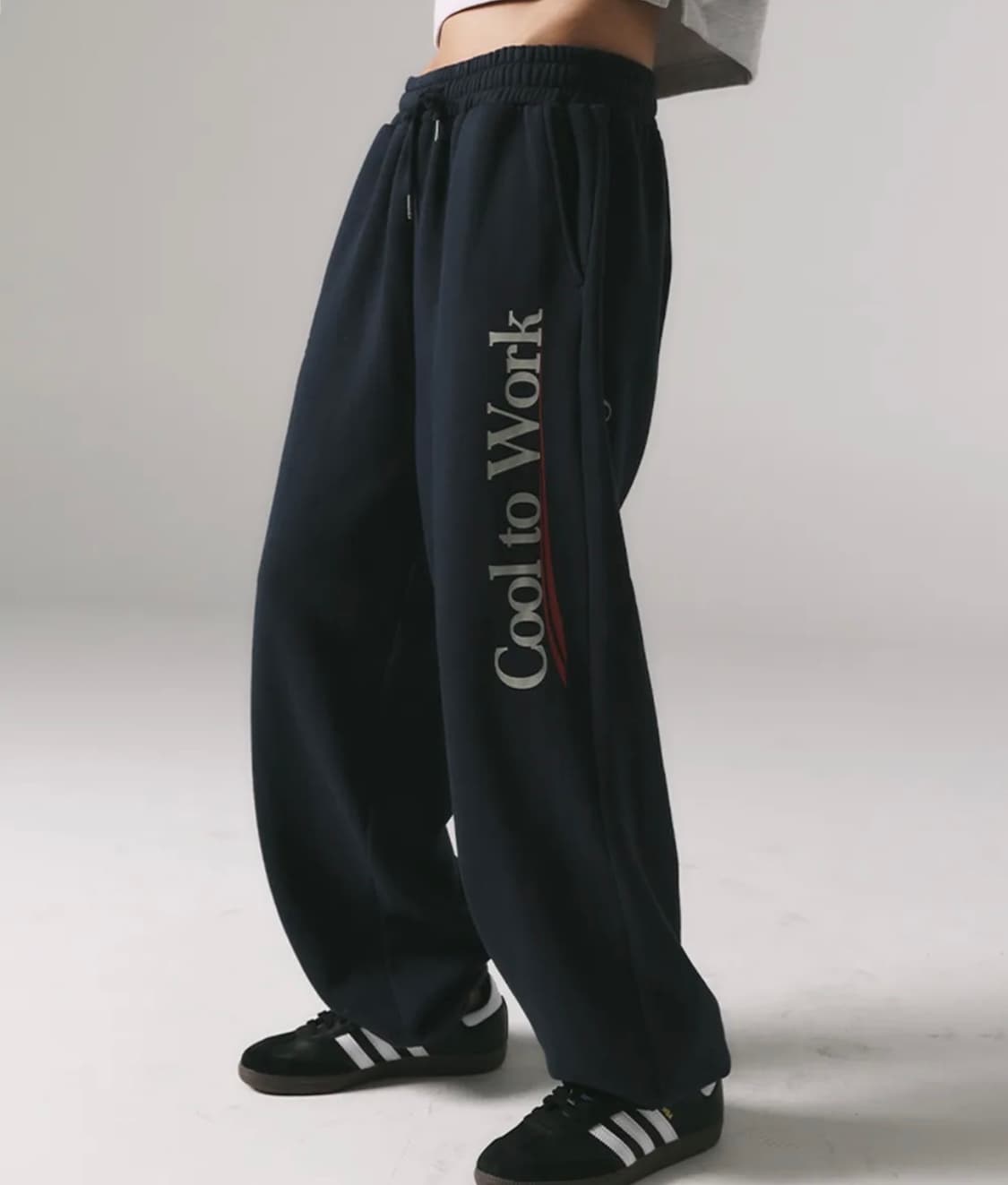프렌다 조거팬츠 네이비 COOL TO WORK JOGGER PANTS 상품이미지1