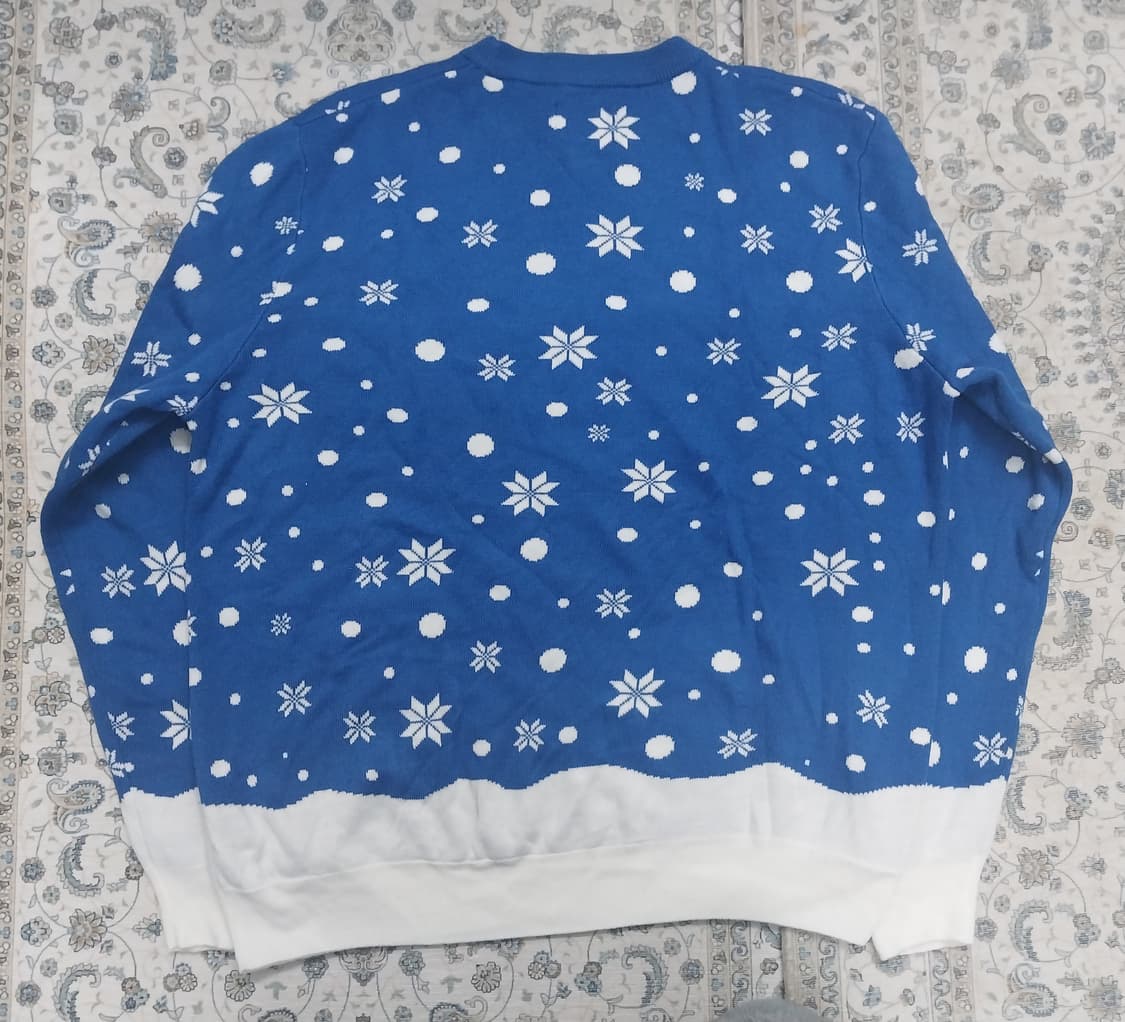 C&A 캔다 크리스마스 산타 니트 스웨터 XL 상품이미지2