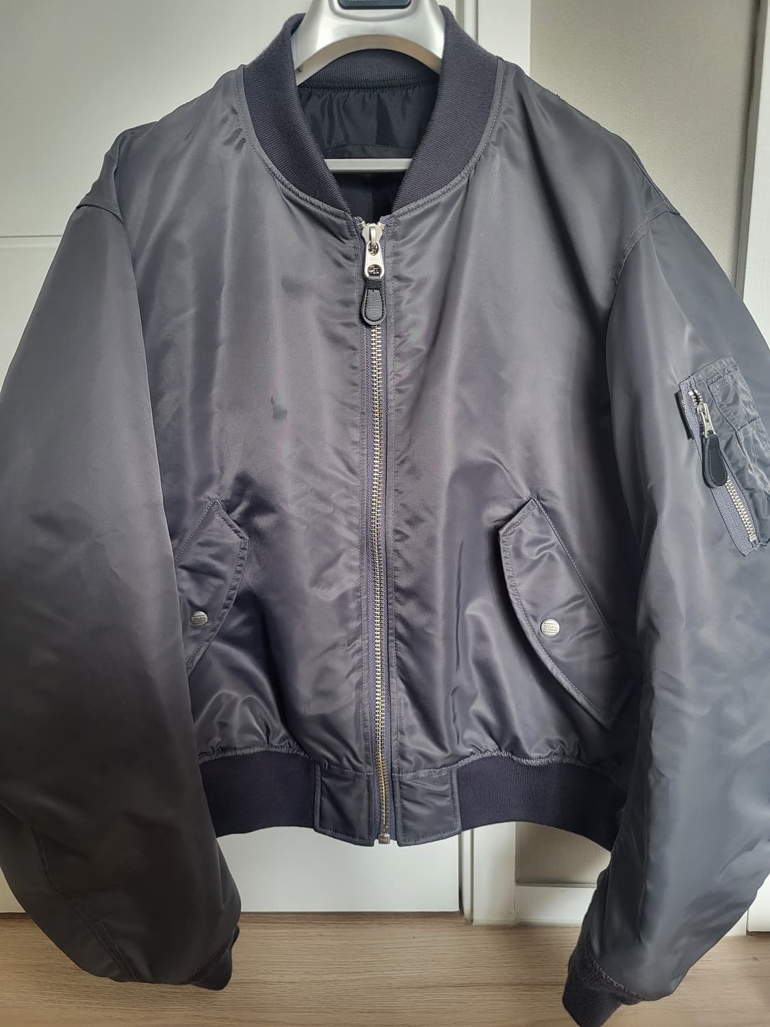 Reversible Cordura Flight Jacket - Ash M 상품이미지5