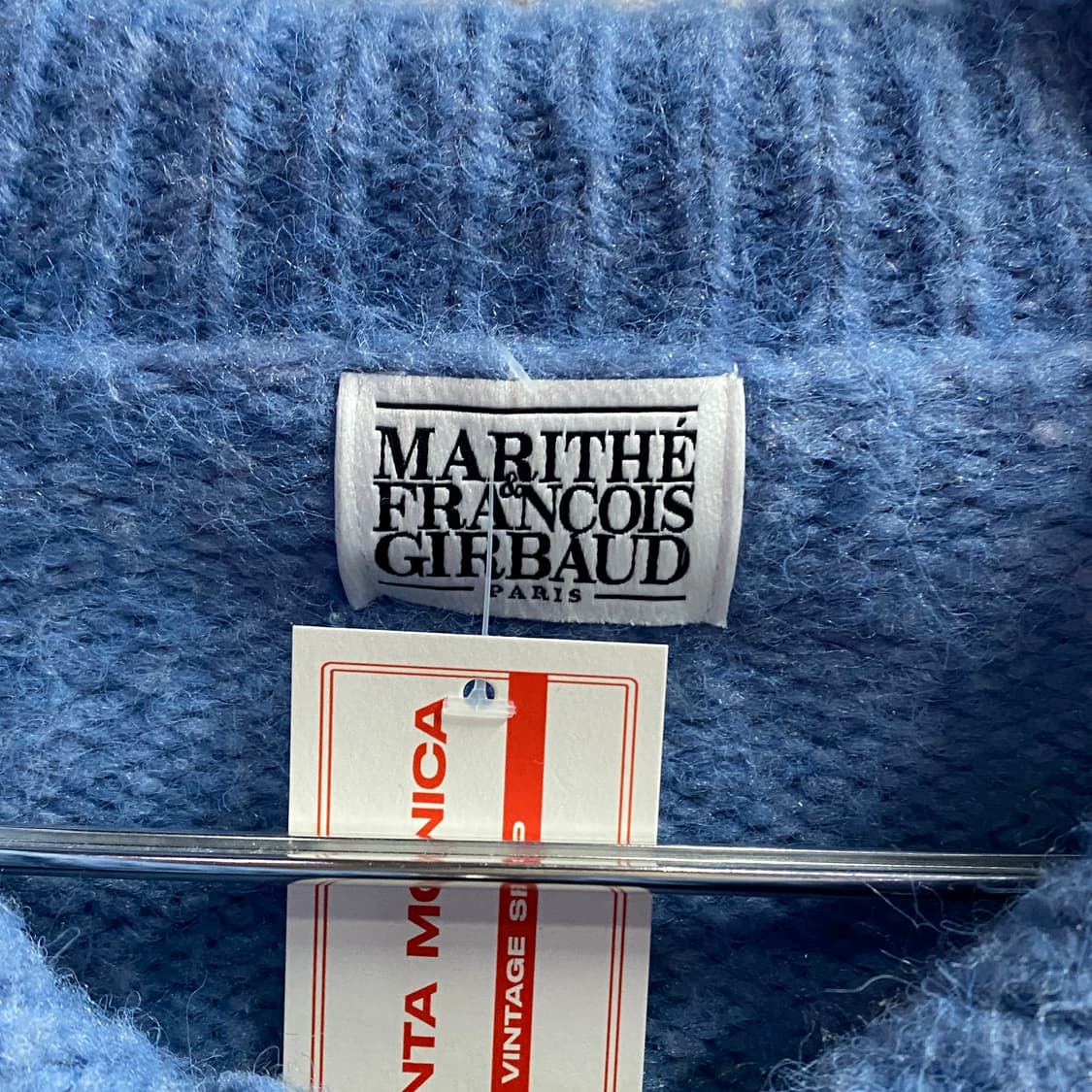 마리떼프랑소와저버 울 니트 집업 B3229 상품이미지4