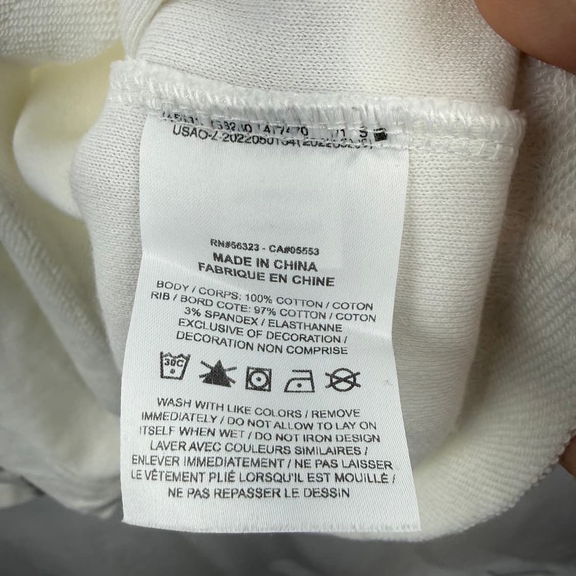 (L) 나이키 조던 자수로고 니트 맨투맨 아이보리 상품이미지5