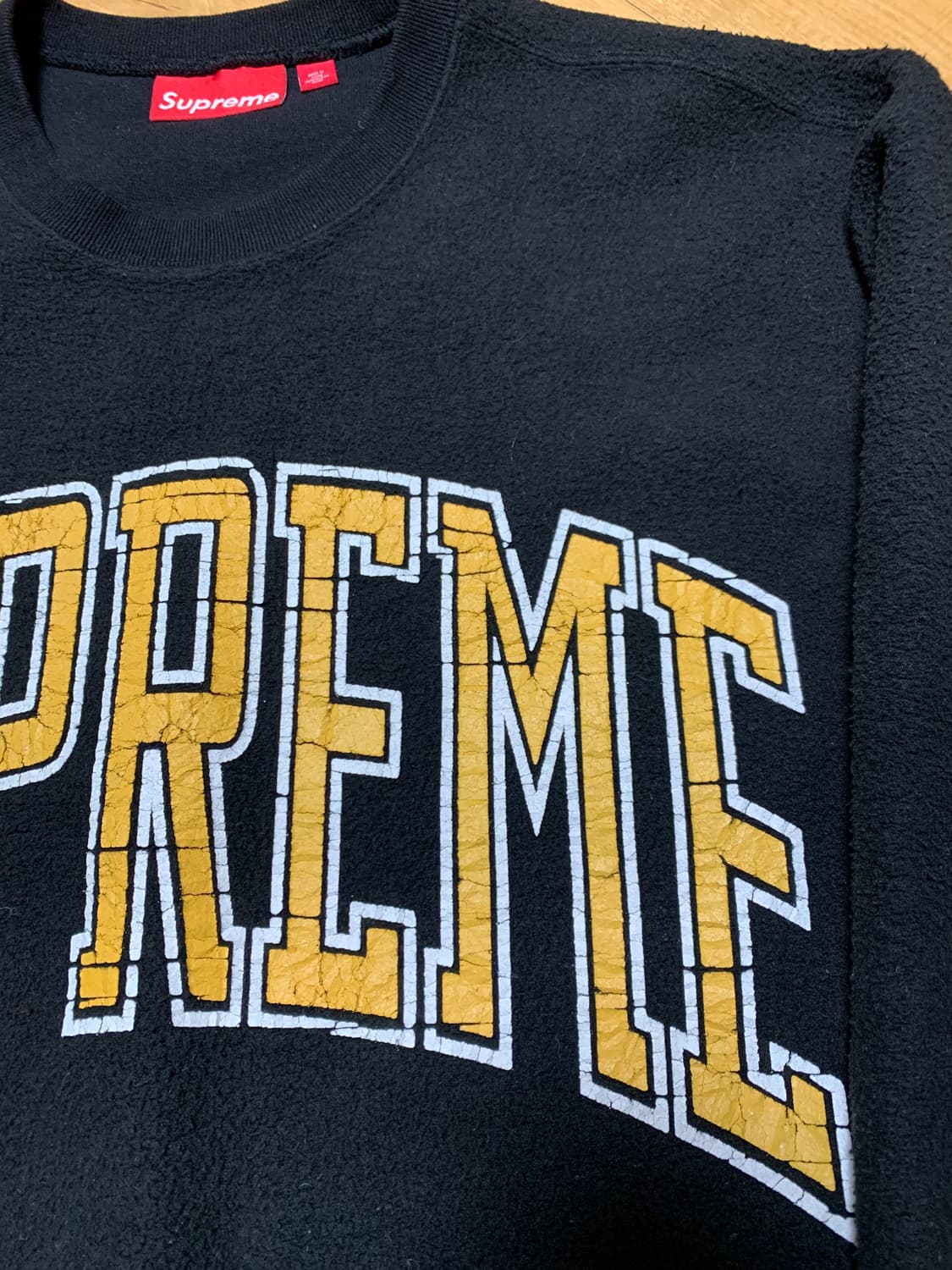 슈프림 인사이드아웃 크루넥 블랙M 상품이미지3