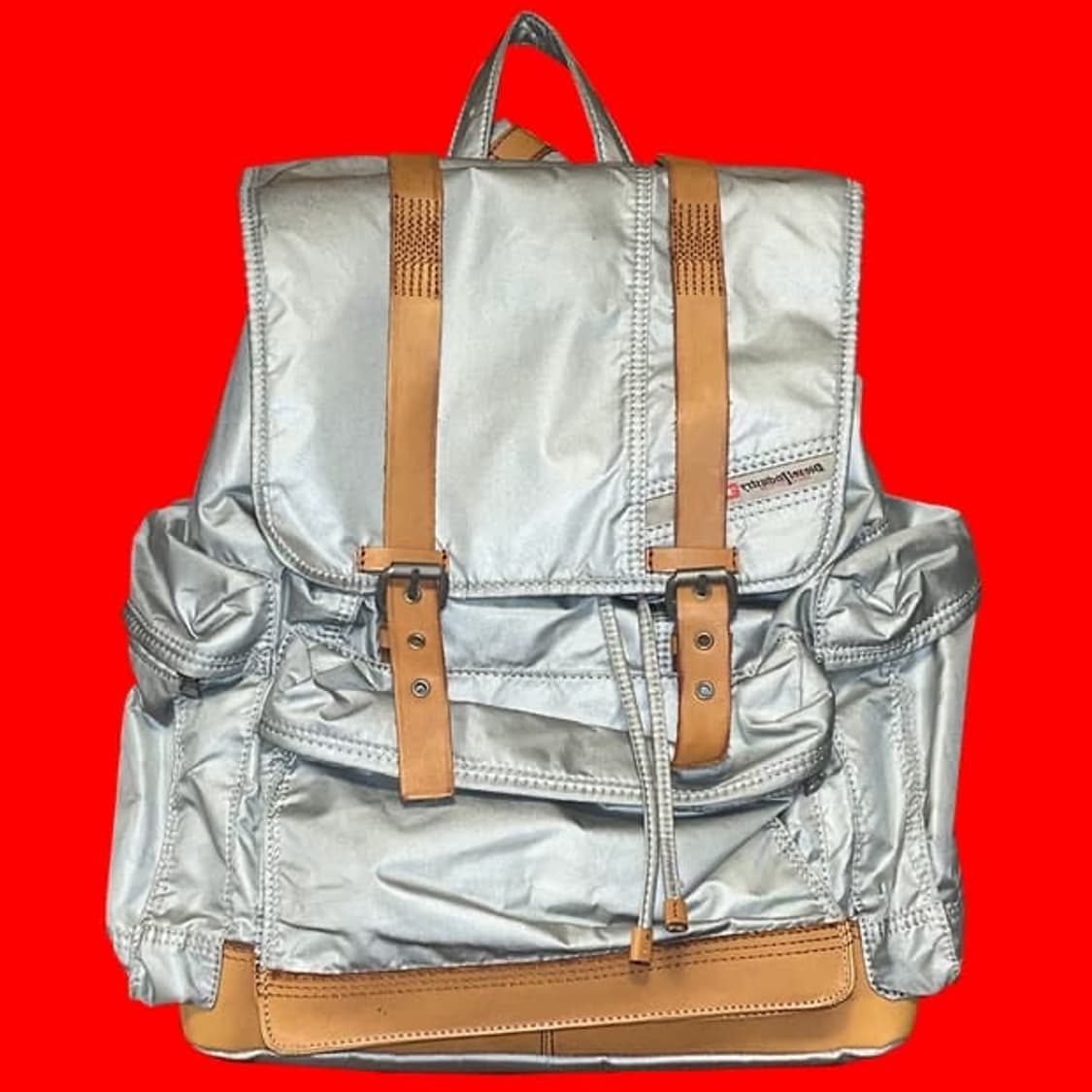 디젤 실버 백팩 상품이미지1