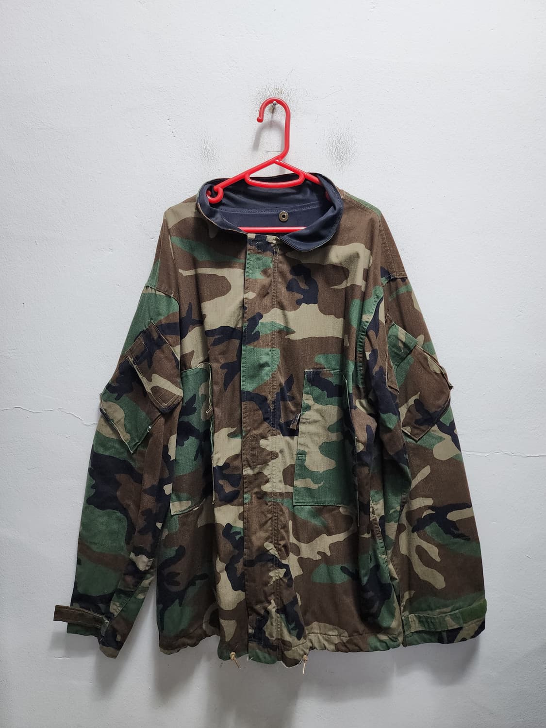 US ARMY 미군 화생방 밀리터리 후드자켓 상품이미지1