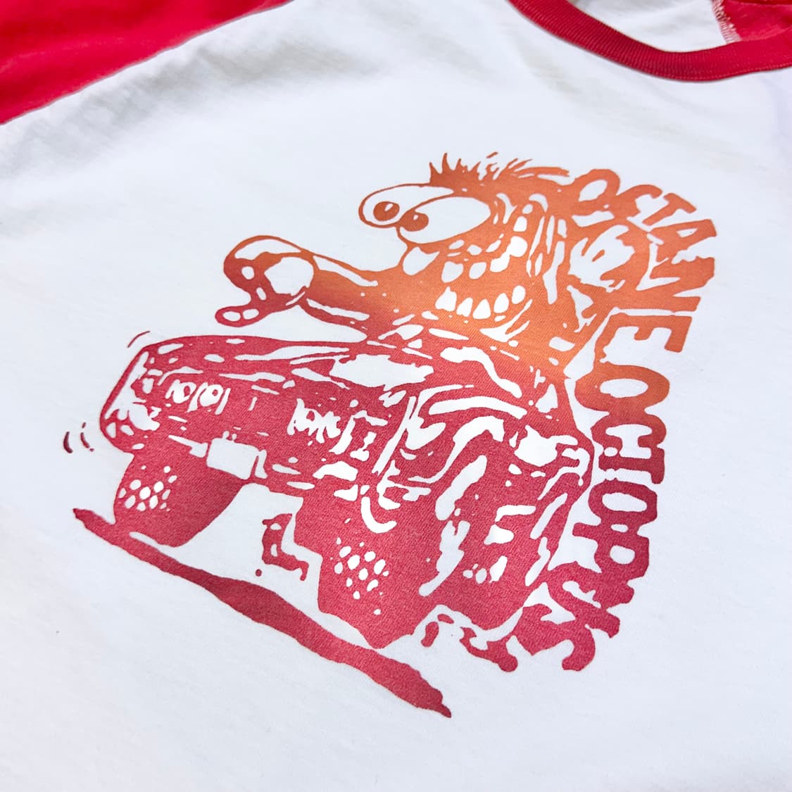 빔즈 빈티지 프린팅 링거티셔츠 상품이미지4