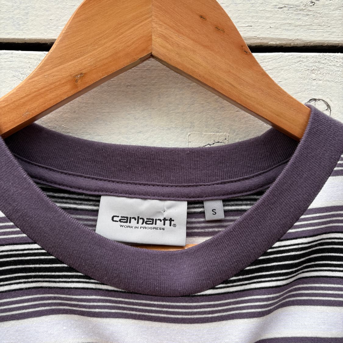 Carhartt 칼하트 스트라이프 반팔 티셔츠 상품이미지4