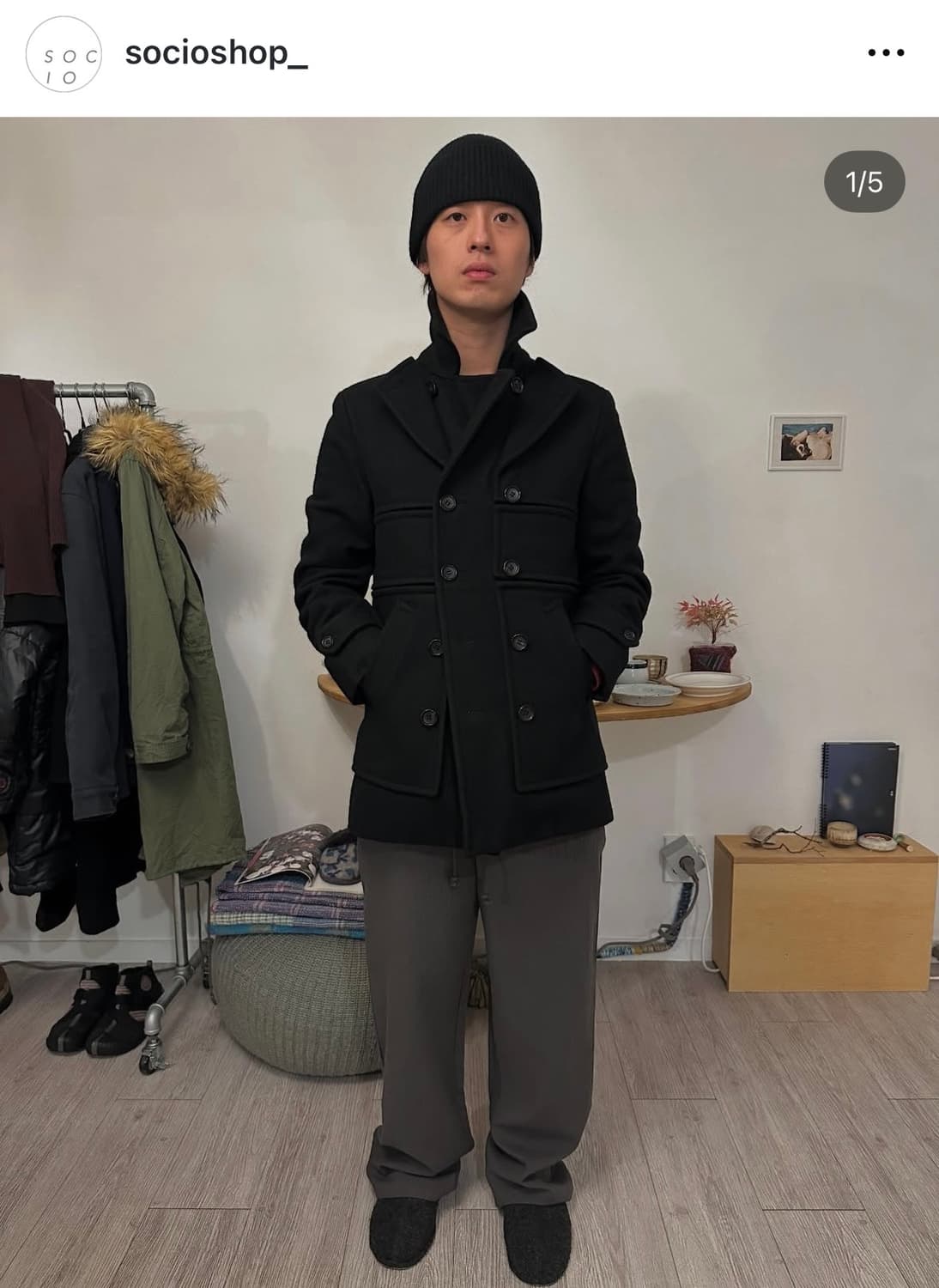 새상품 그린프로덕트 엔드리스 팬츠 그레이 상품이미지1